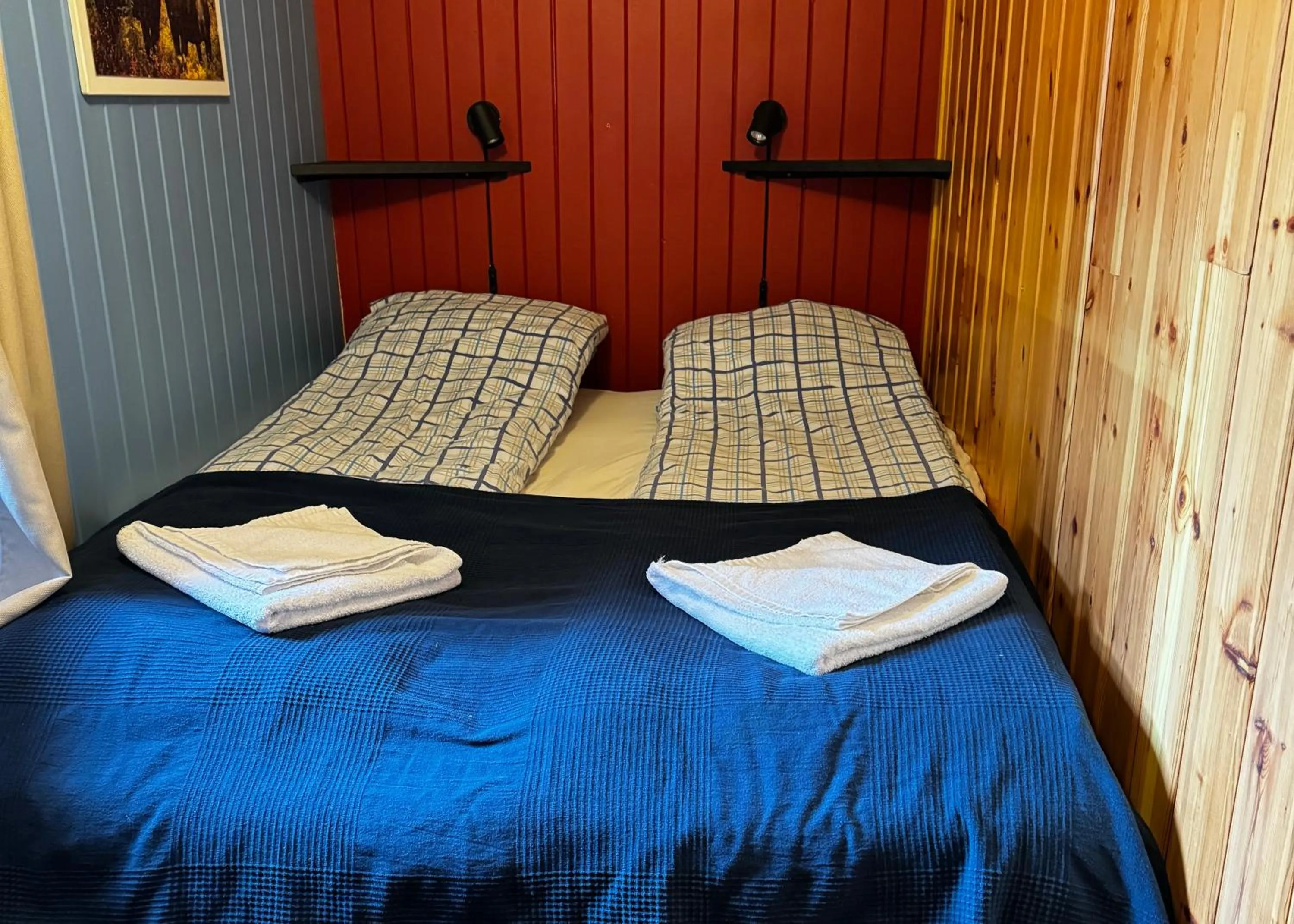 Bedroom, Bed in Sandviken Camping