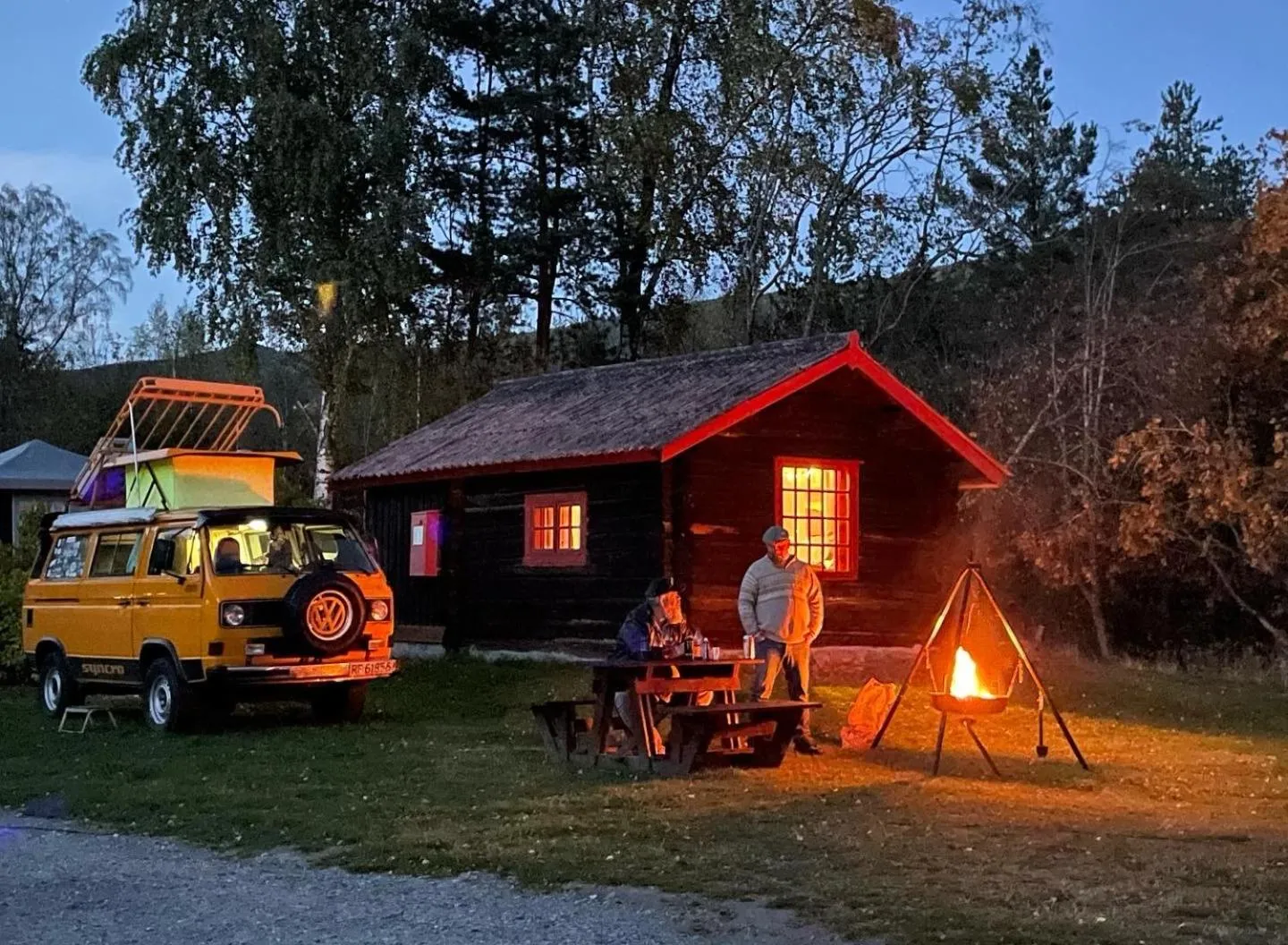 Patio in Sandviken Camping