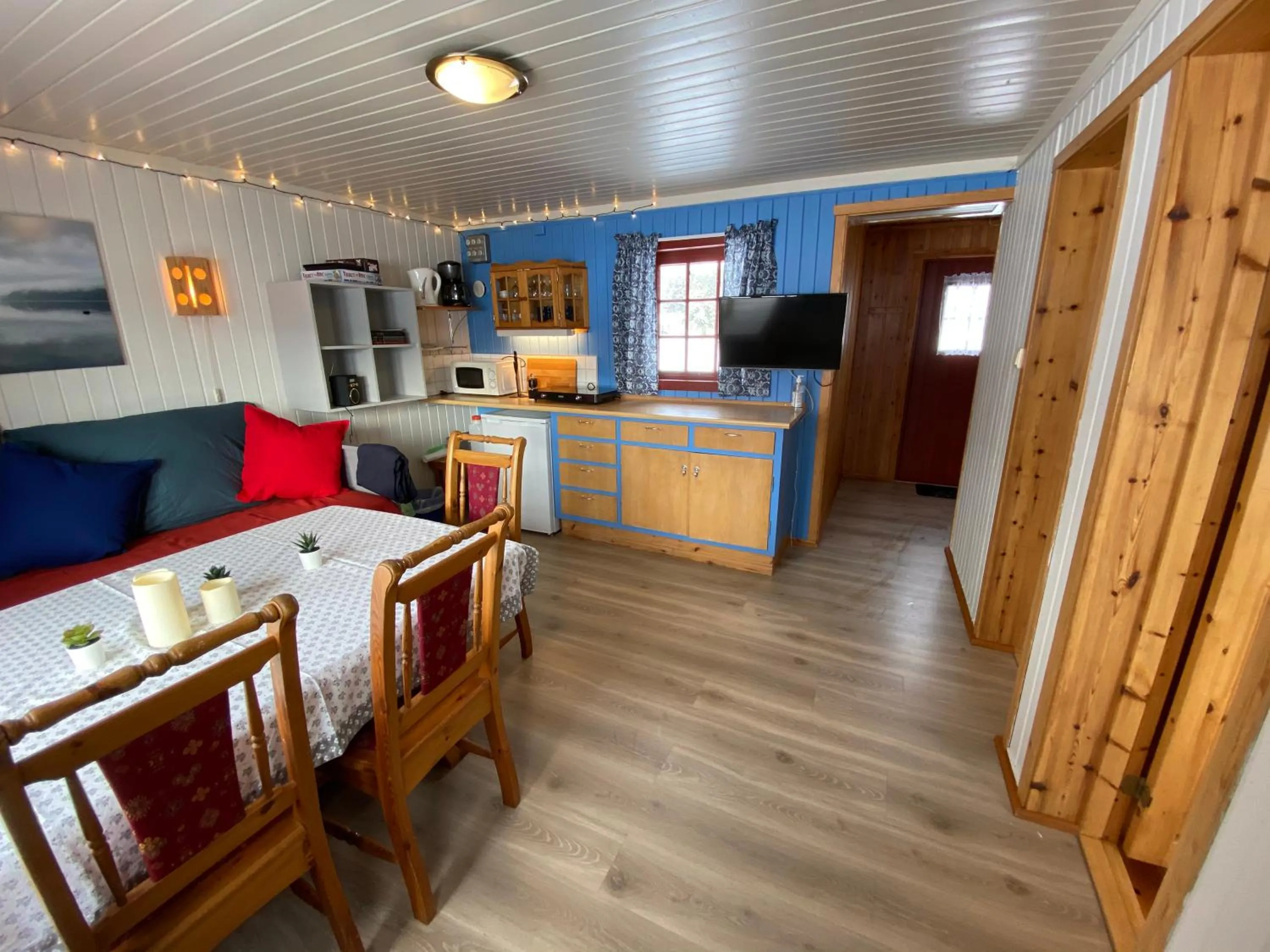 Kitchen or kitchenette in Sandviken Camping