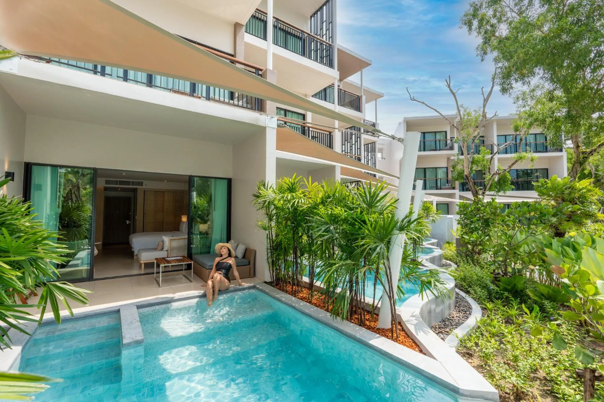 Property building in Le Meridien Phuket Mai Khao Beach Resort