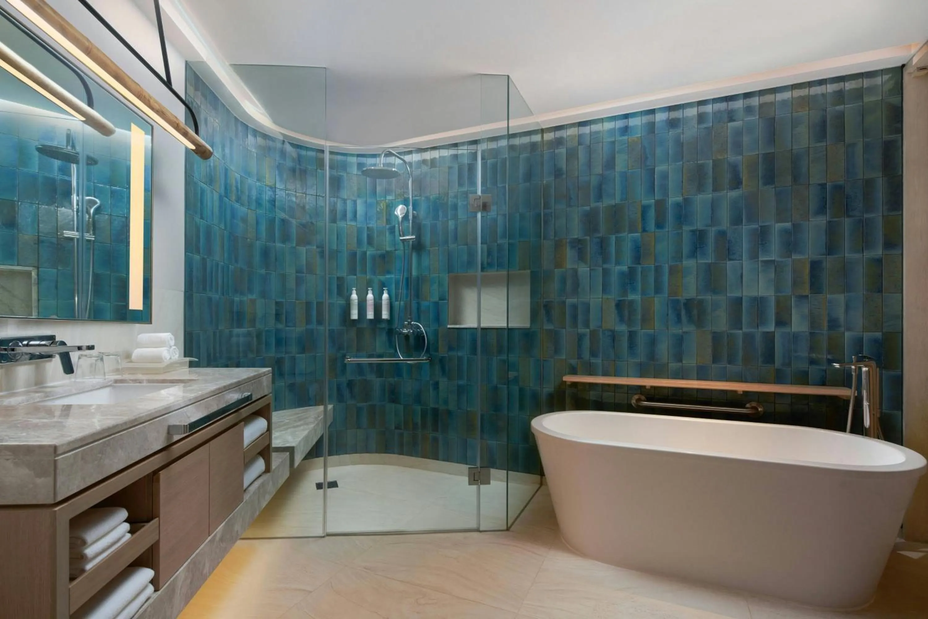 Bathroom in Le Meridien Phuket Mai Khao Beach Resort