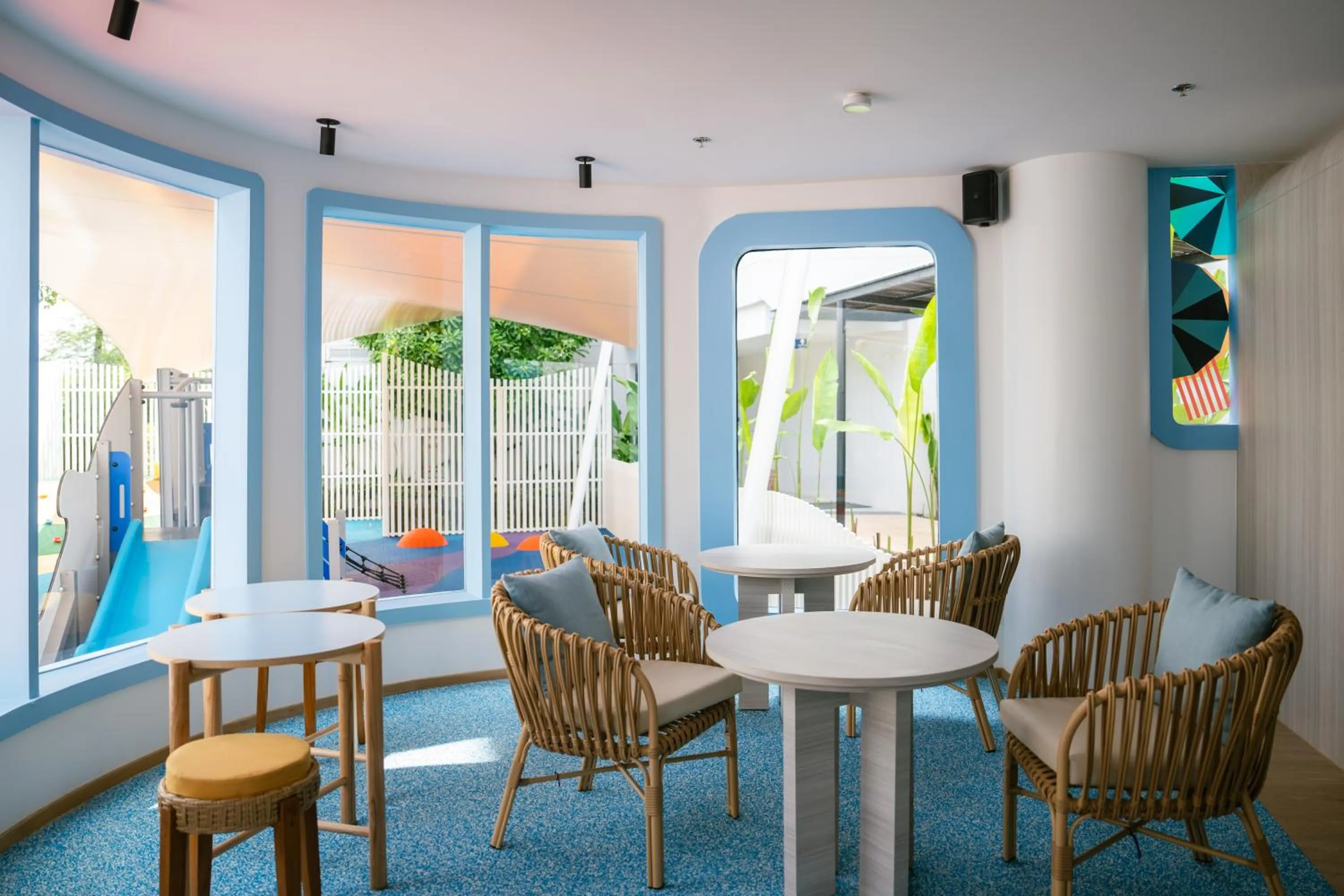 Seating area in Le Meridien Phuket Mai Khao Beach Resort