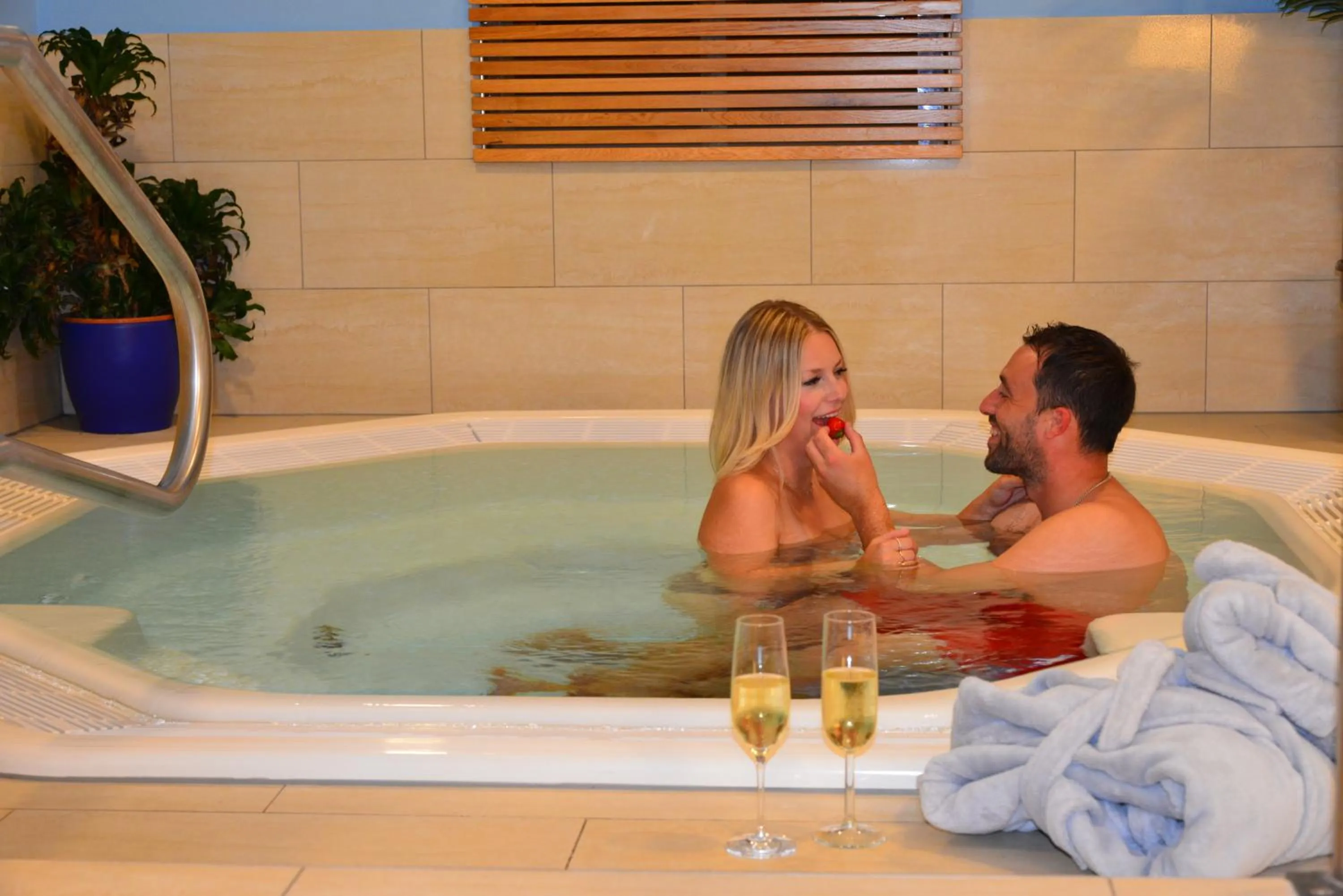 Hot Tub in Landgasthof Hubertus