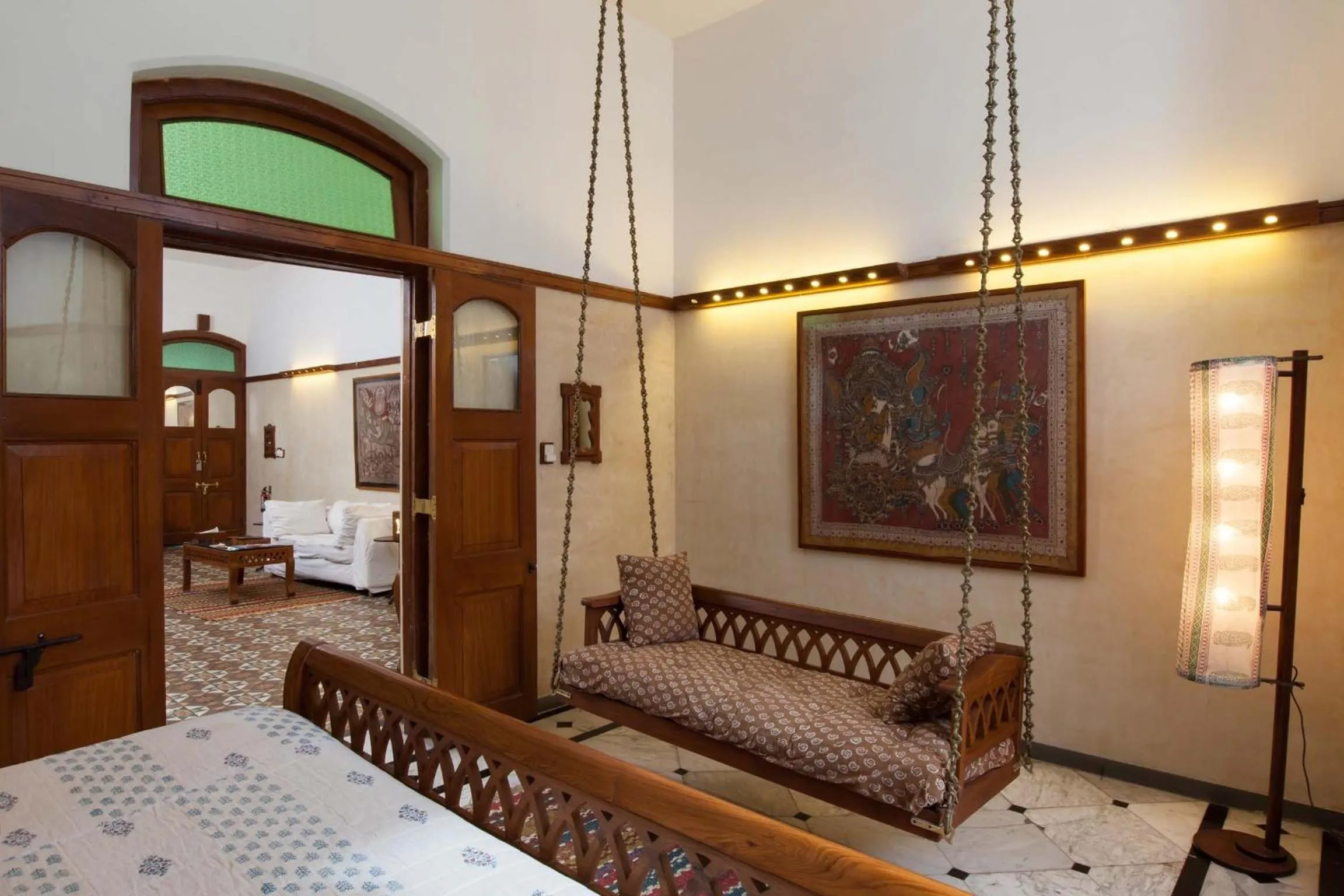Bedroom, Bed in The House of MG-A Heritage Hotel, Ahmedabad
