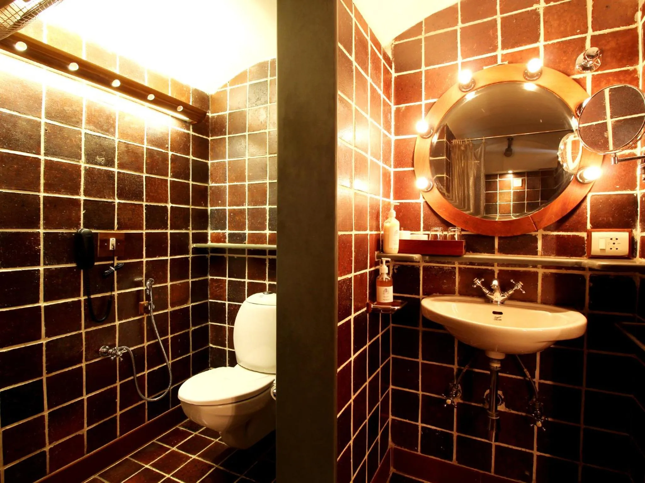 Bathroom in The House of MG-A Heritage Hotel, Ahmedabad