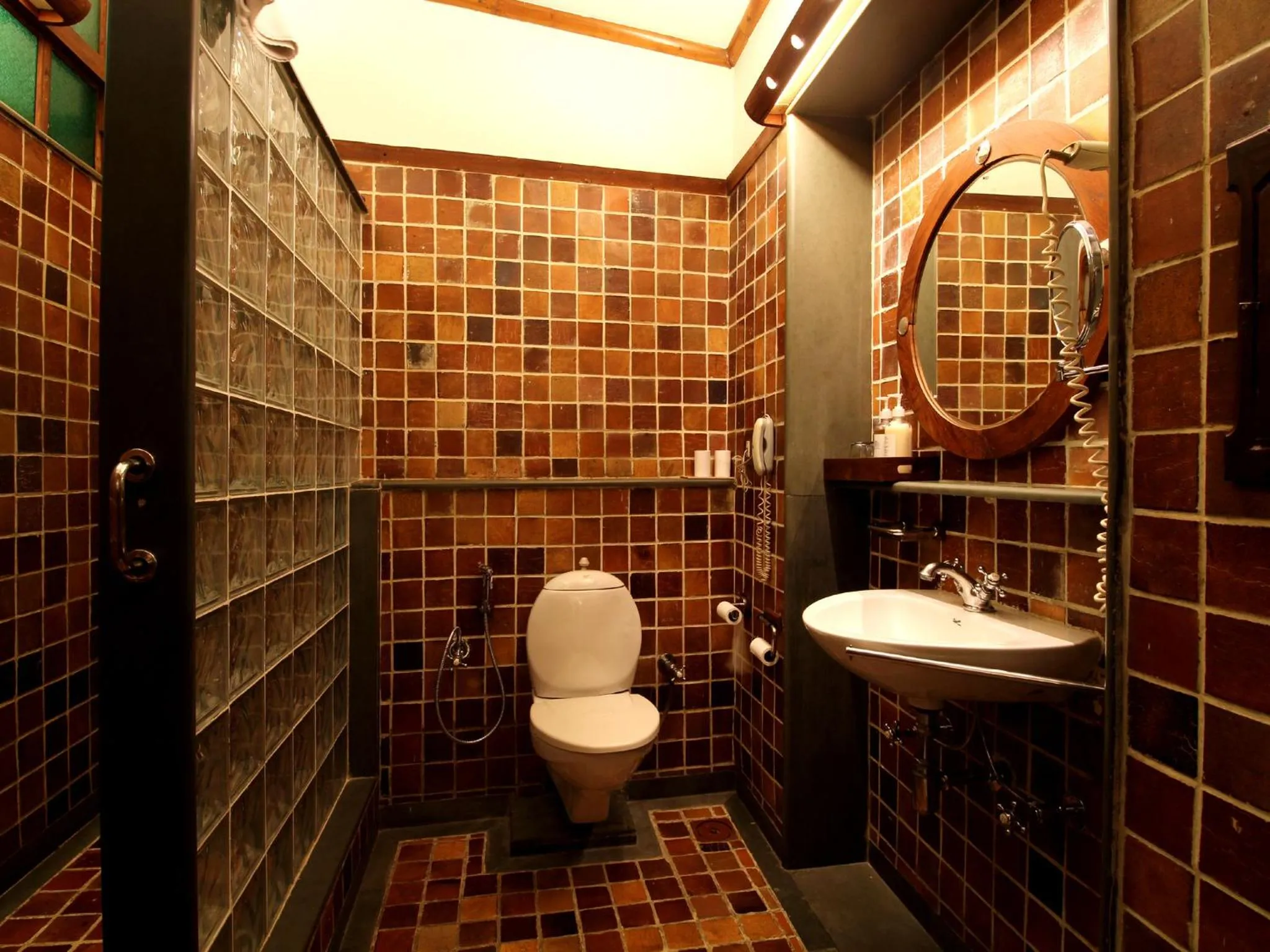 Bathroom in The House of MG-A Heritage Hotel, Ahmedabad