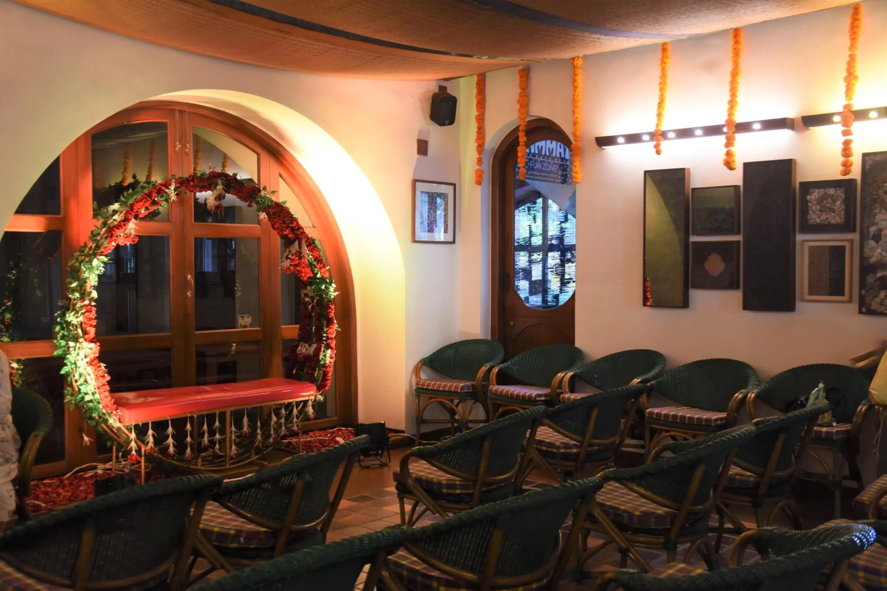 Seating area in The House of MG-A Heritage Hotel, Ahmedabad
