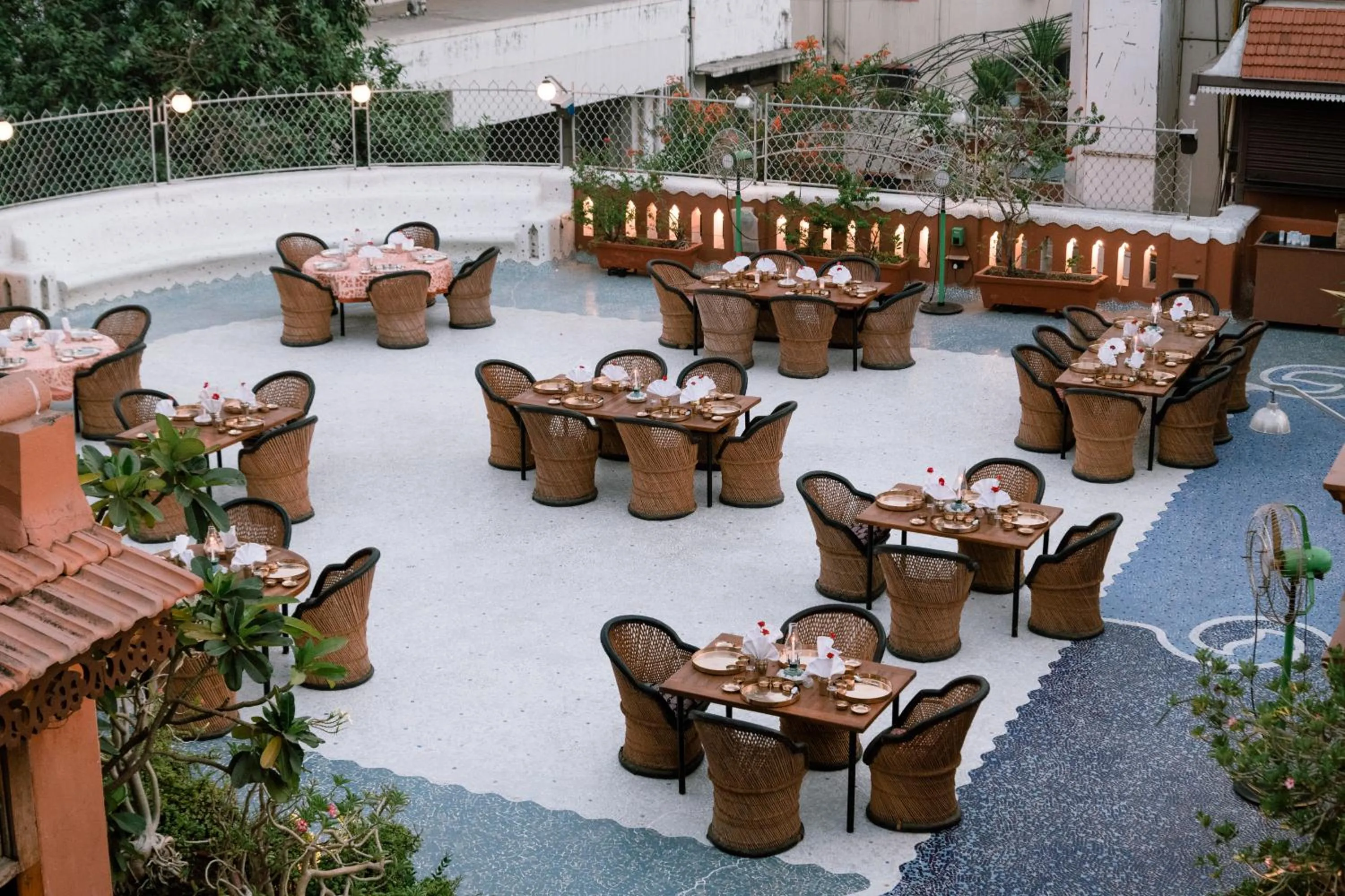 Restaurant/places to eat in The House of MG-A Heritage Hotel, Ahmedabad