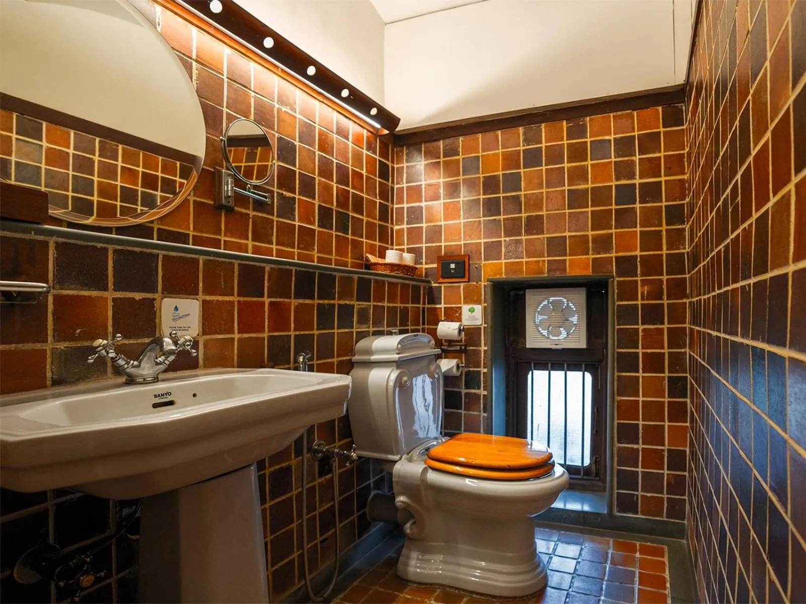 Bathroom in The House of MG-A Heritage Hotel, Ahmedabad