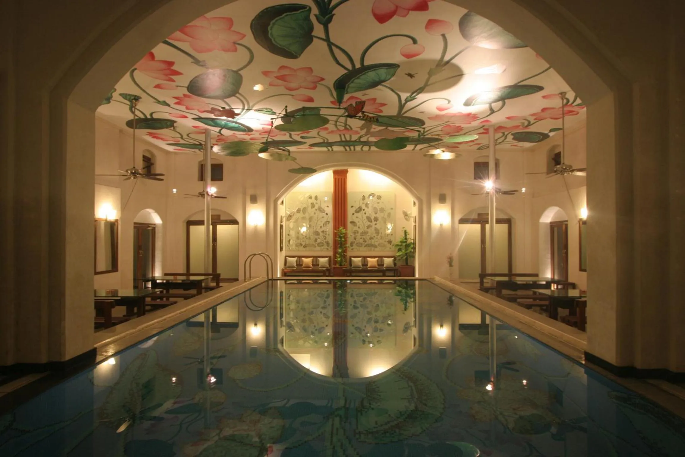 Swimming pool in The House of MG-A Heritage Hotel, Ahmedabad