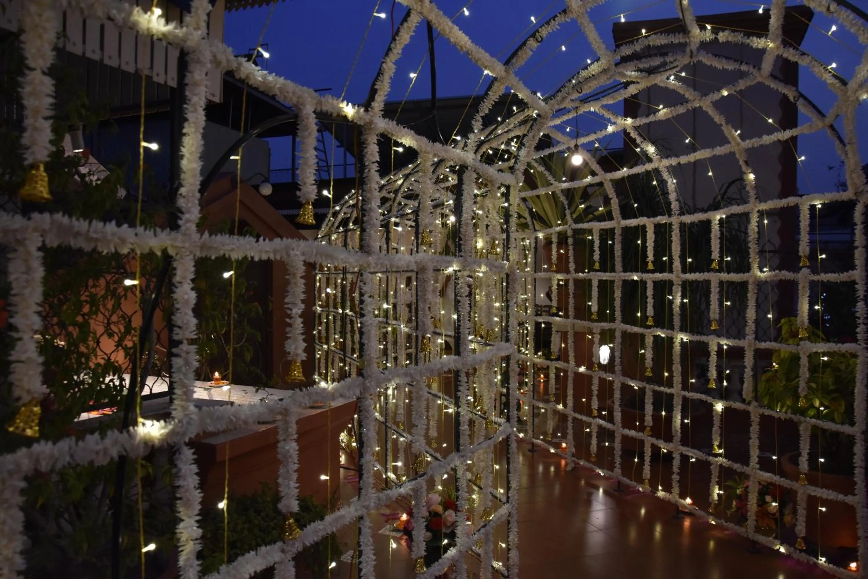 Decorative detail in The House of MG-A Heritage Hotel, Ahmedabad