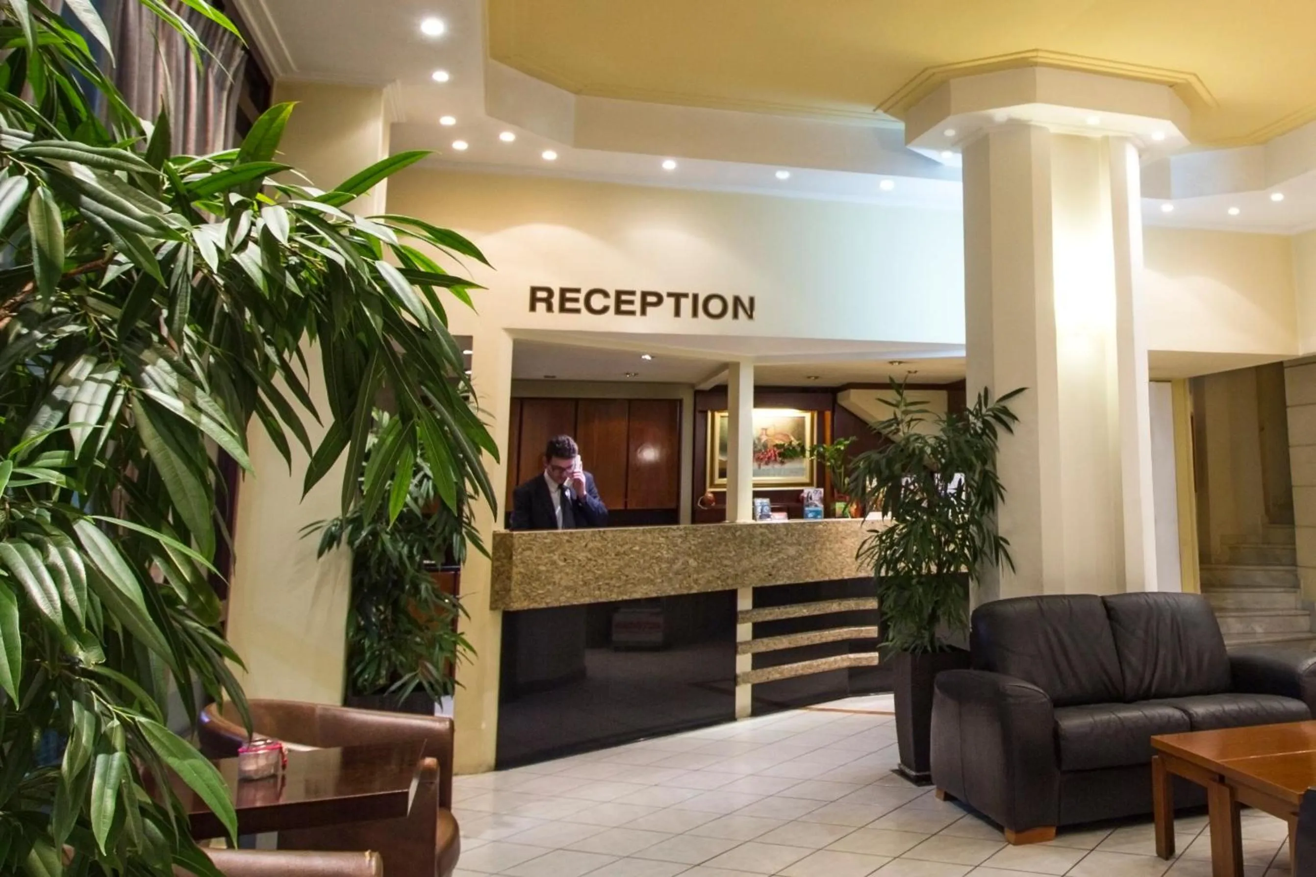 Lobby or reception in Hotel Lithaion