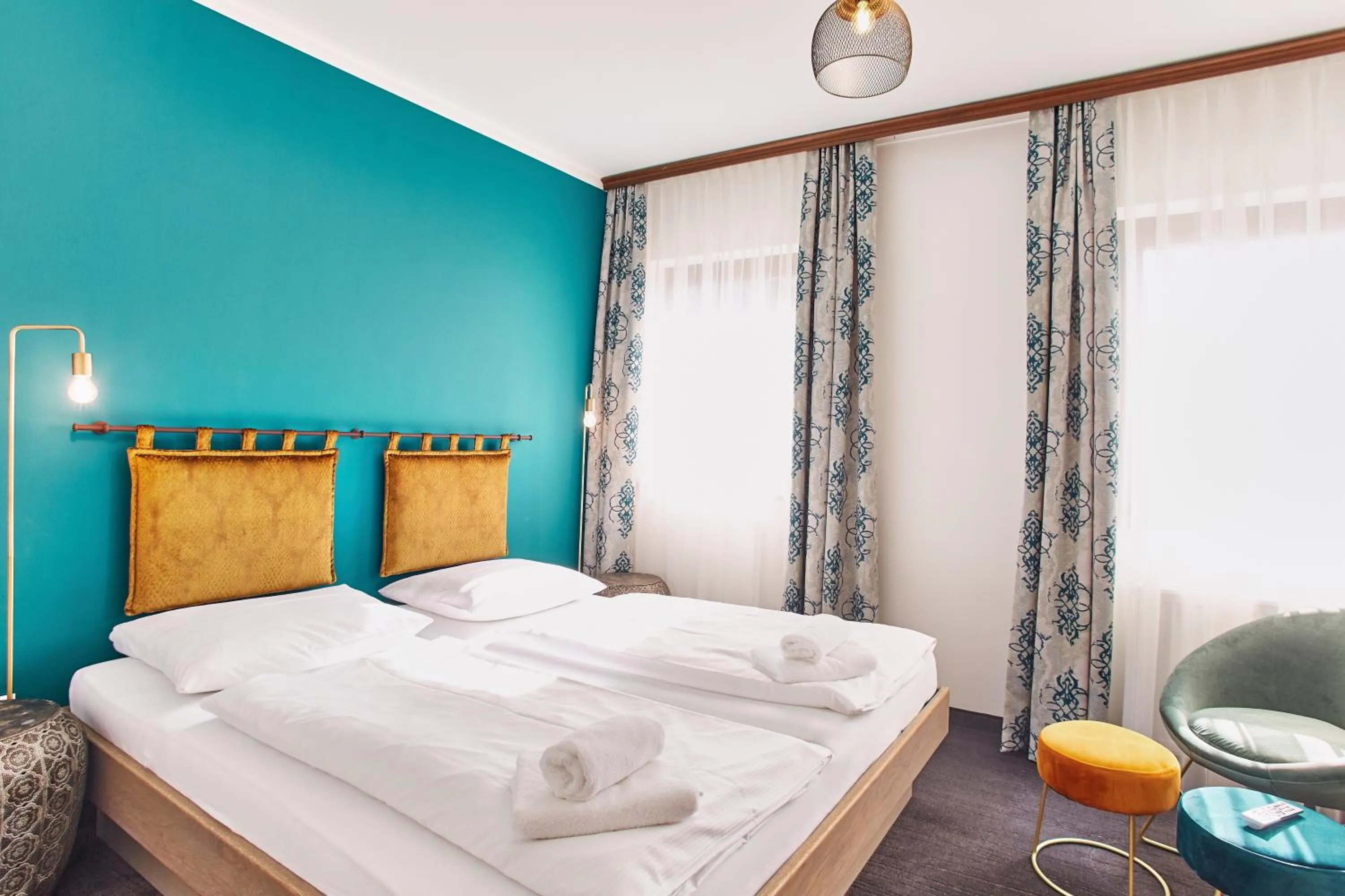 Photo of the whole room, Bed in Boutique-Gasthof Ueberfuhr