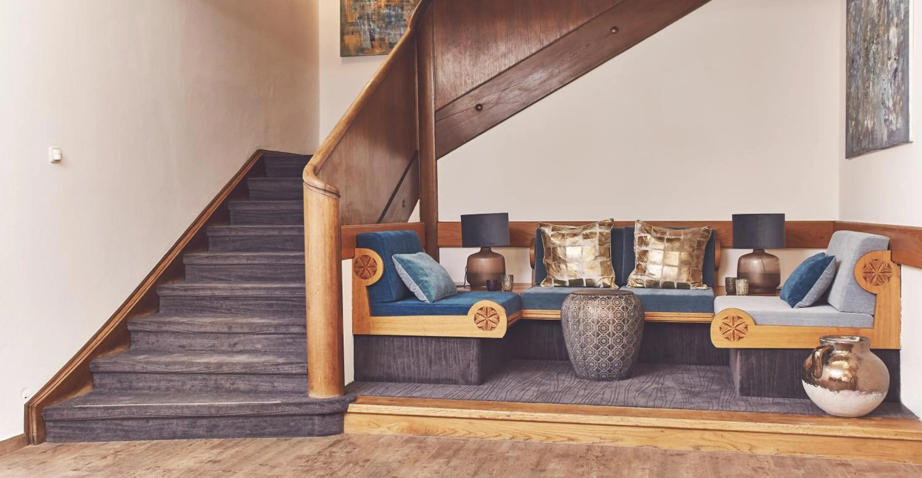 Lobby or reception in Boutique-Gasthof Ueberfuhr