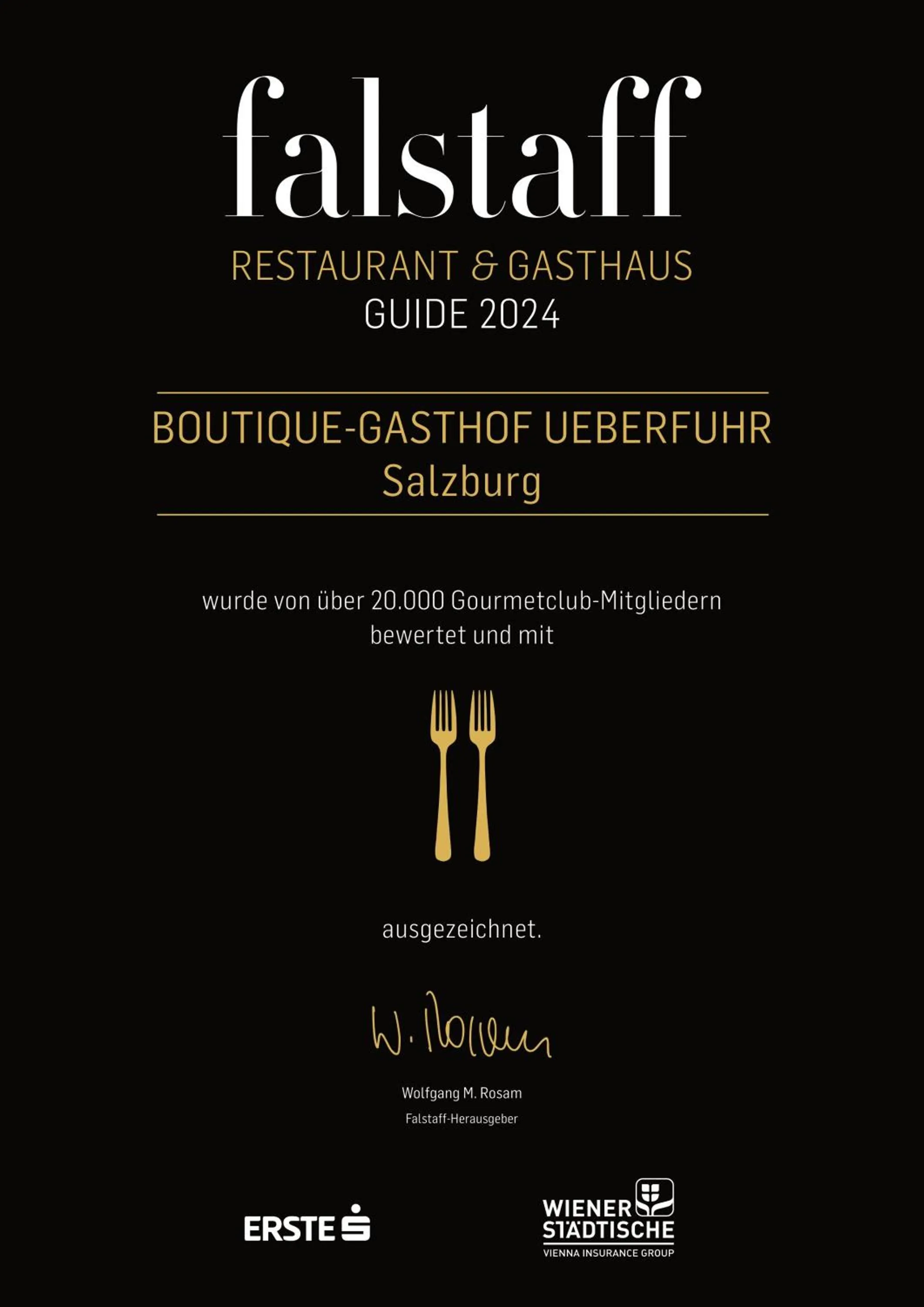 Restaurant/places to eat in Boutique-Gasthof Ueberfuhr