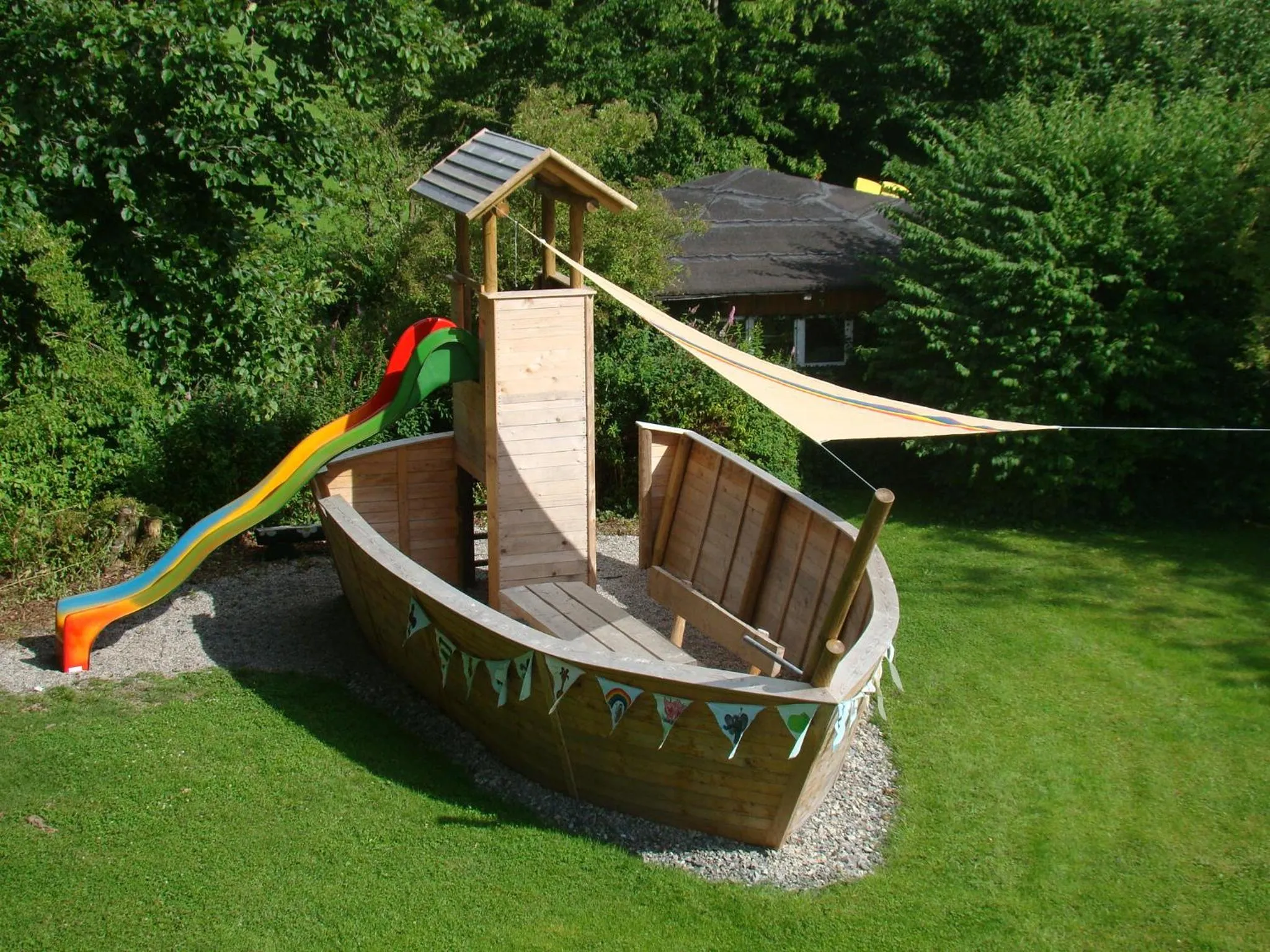 Children play ground in Tagungshaus Regina Pacis