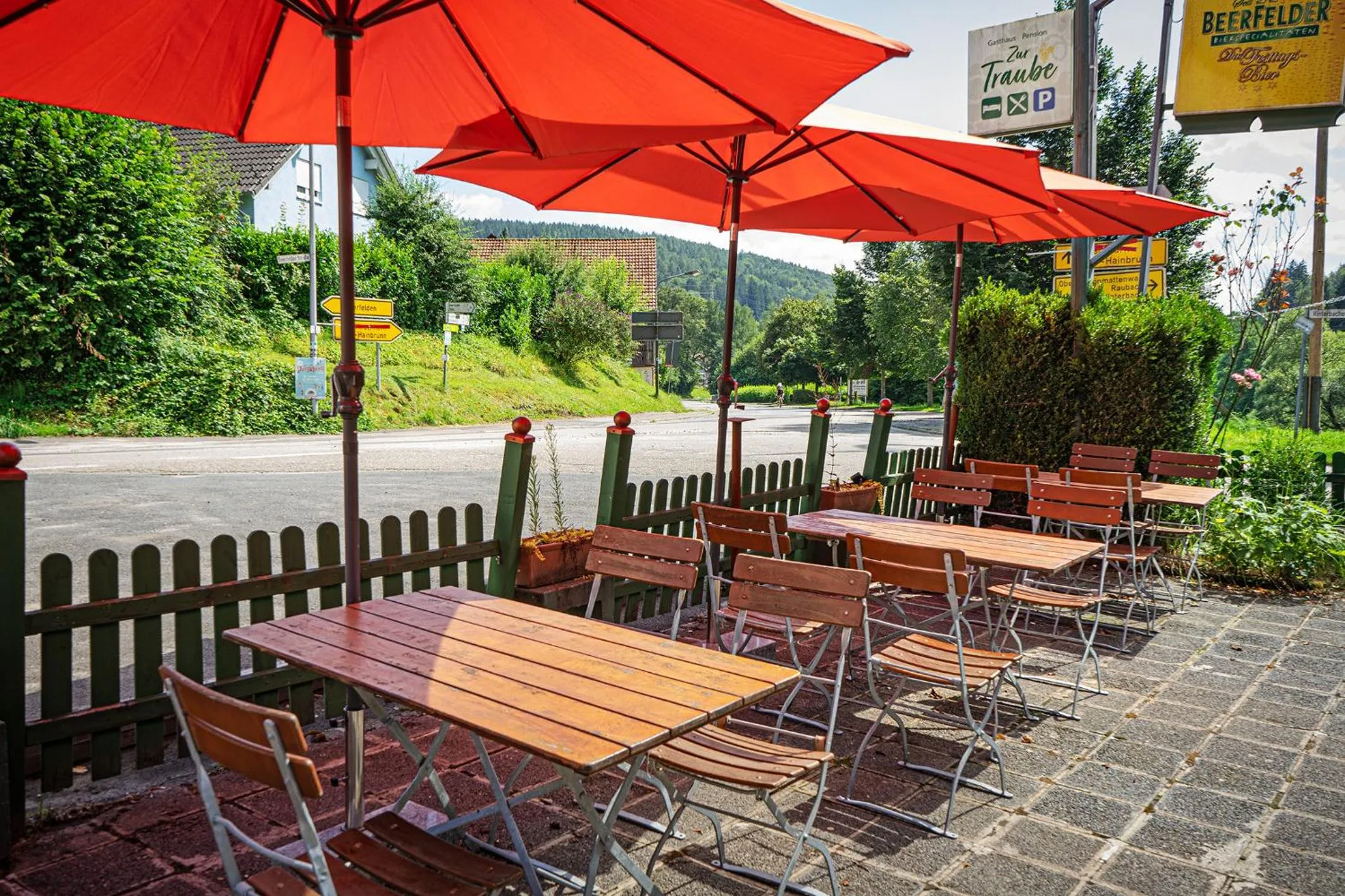 Balcony/Terrace in Gasthof Zur Traube