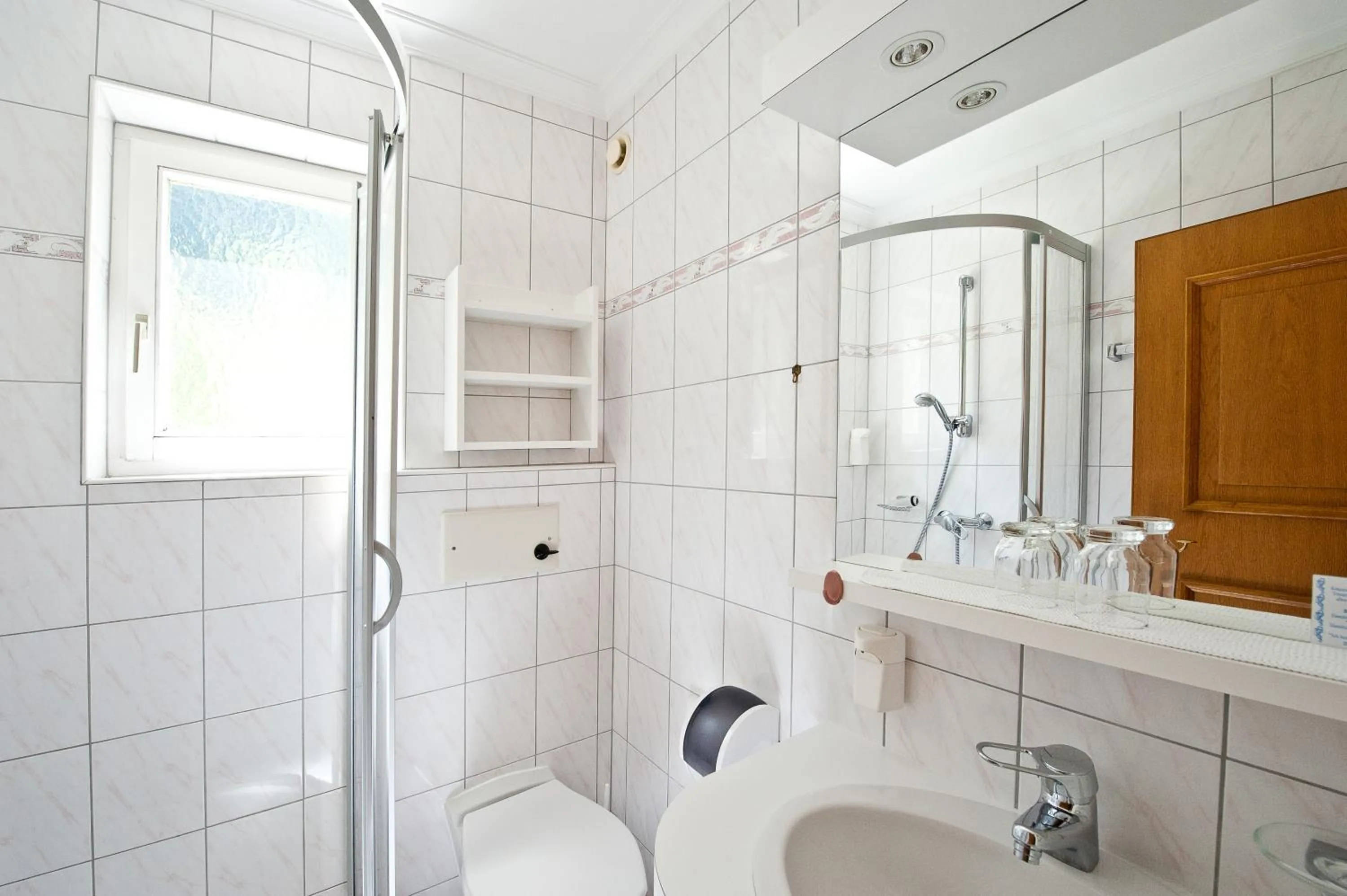 Bathroom in Hotel - Pension Fortuna