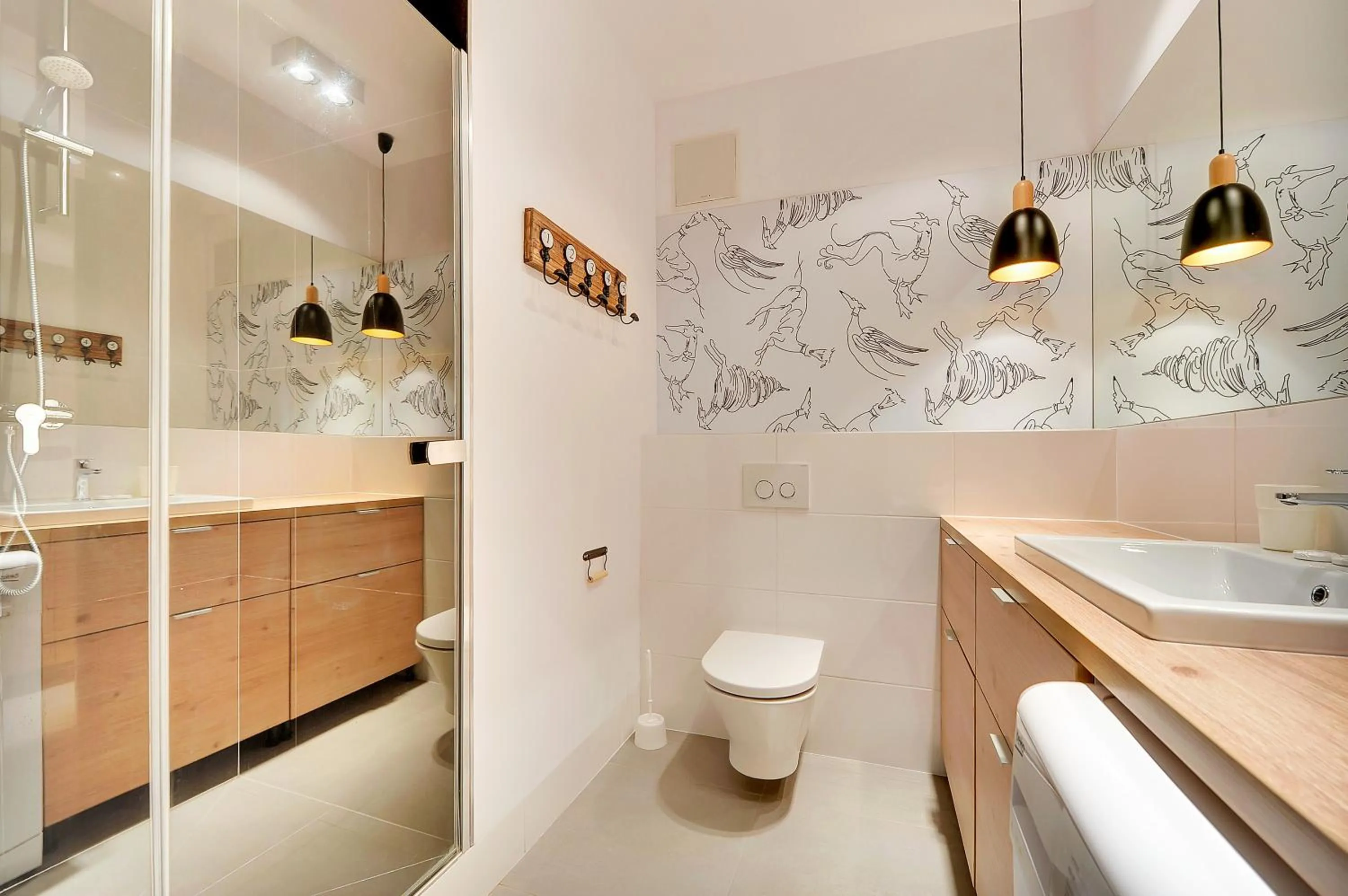 Bathroom in Apartamenty Apartinfo Szafarnia