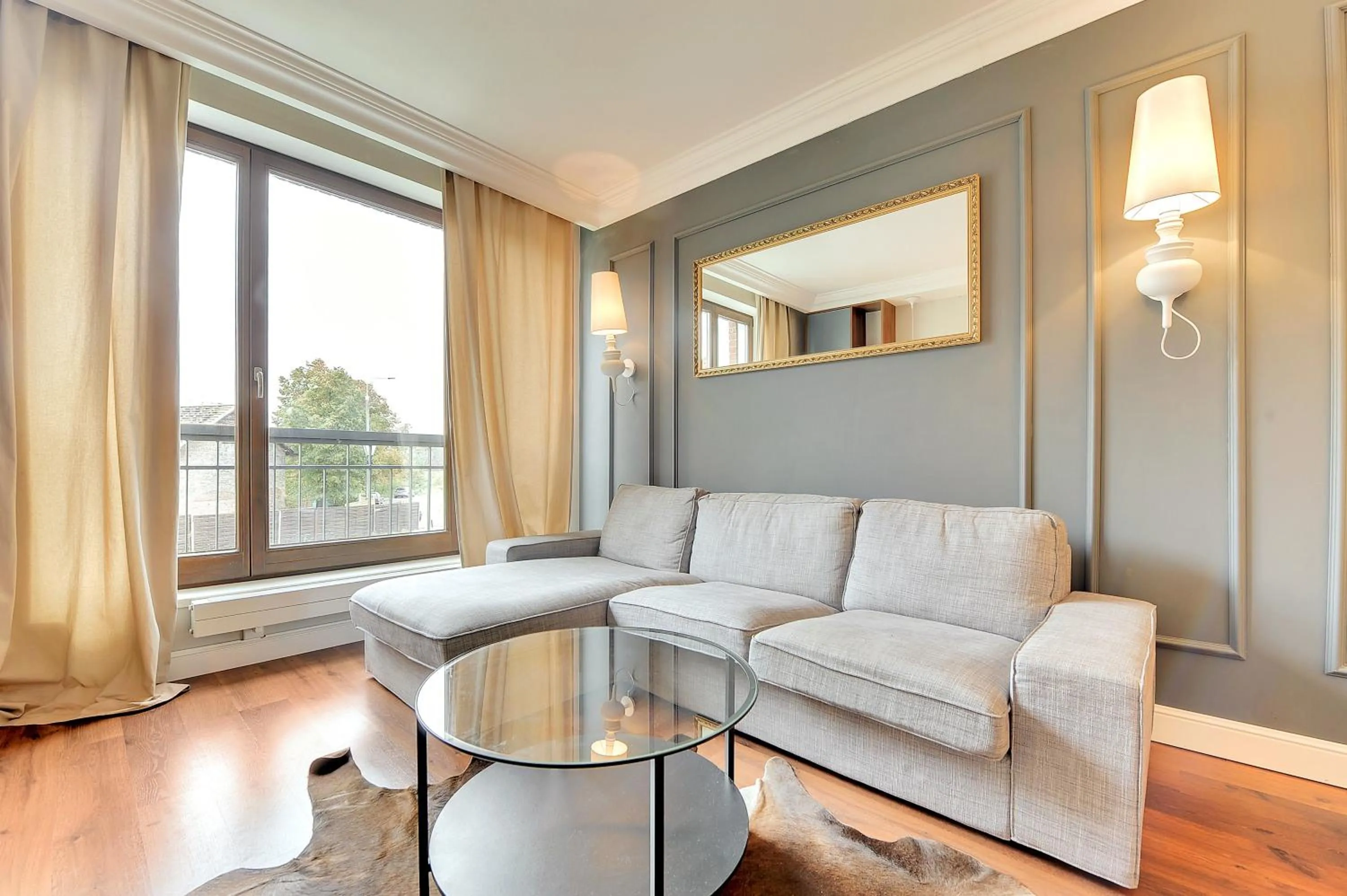 Living room in Apartamenty Apartinfo Szafarnia