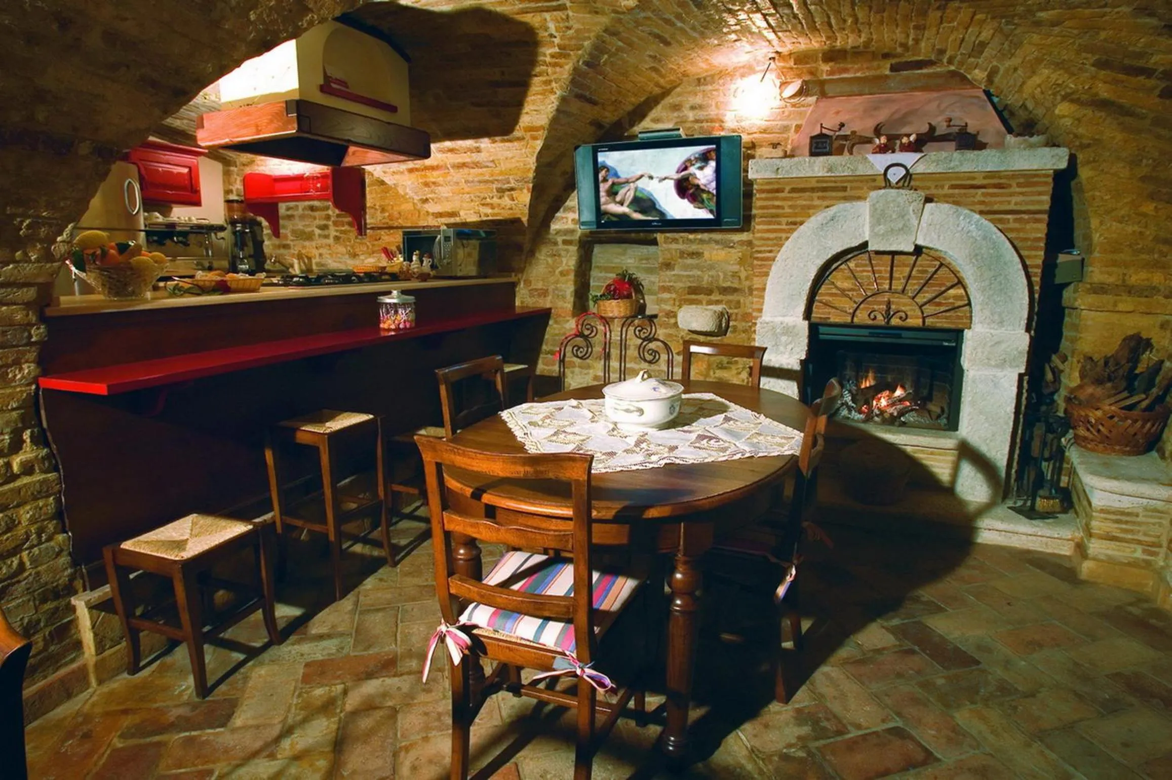 Lounge or bar in La Torretta sul Borgo