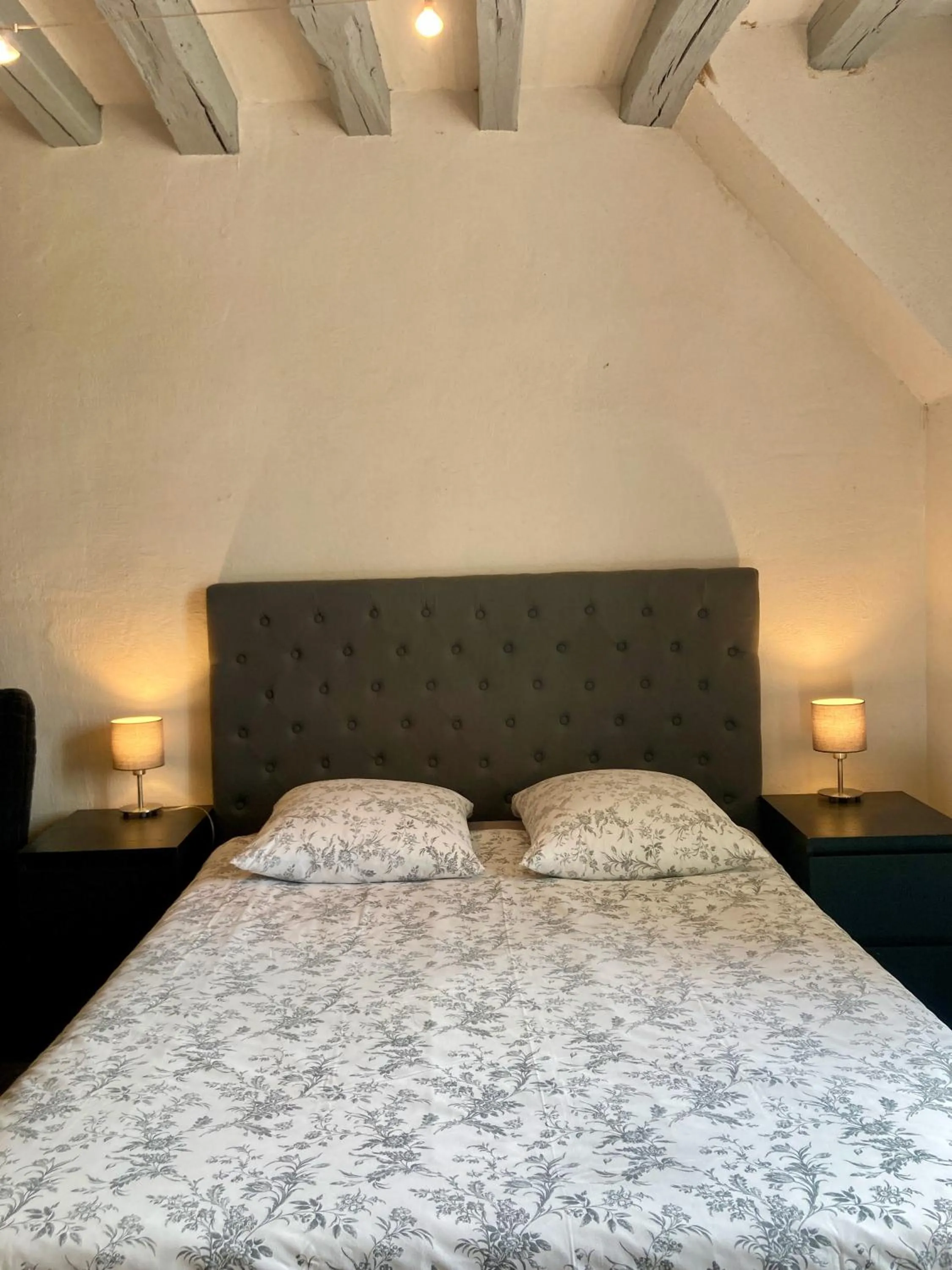 Bedroom, Bed in Domaine de la Villa du Moulin de Champie - Plaine de Versailles