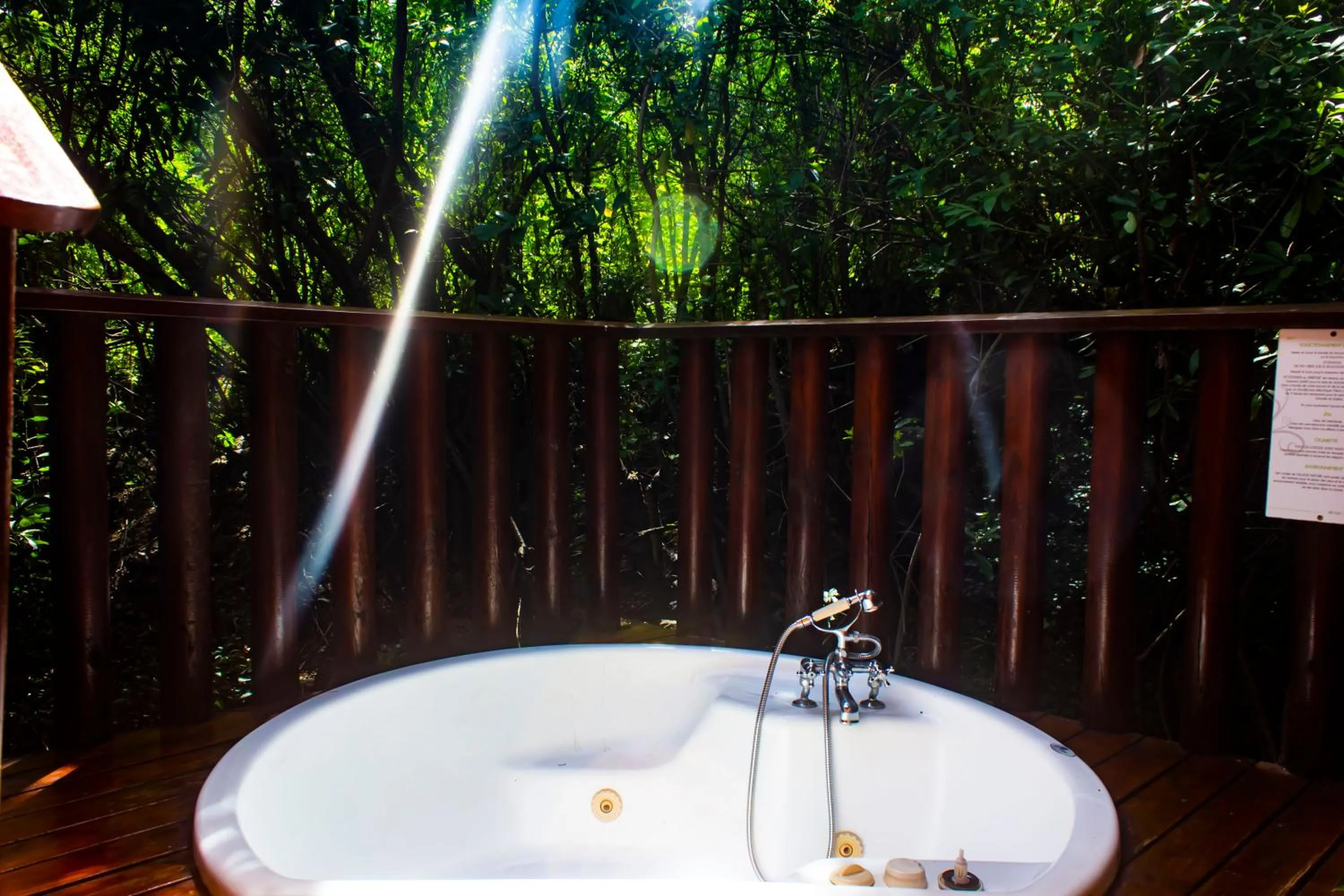 Balcony/Terrace in Lodge Roche Tamarin