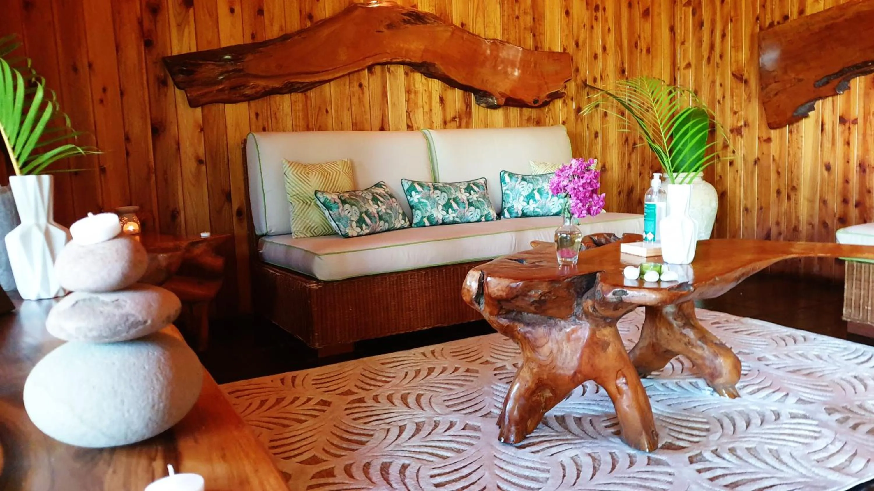 Spa and wellness centre/facilities in Lodge Roche Tamarin