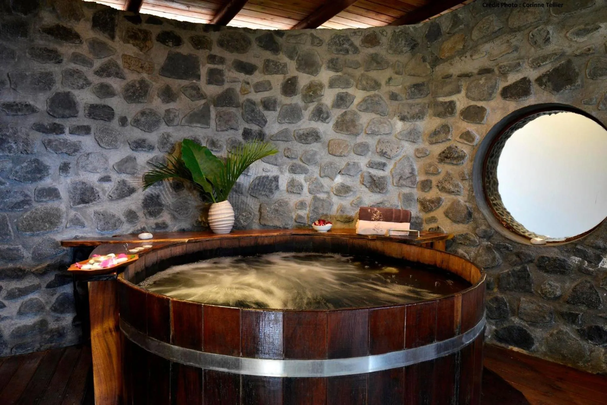 Spa and wellness centre/facilities in Lodge Roche Tamarin