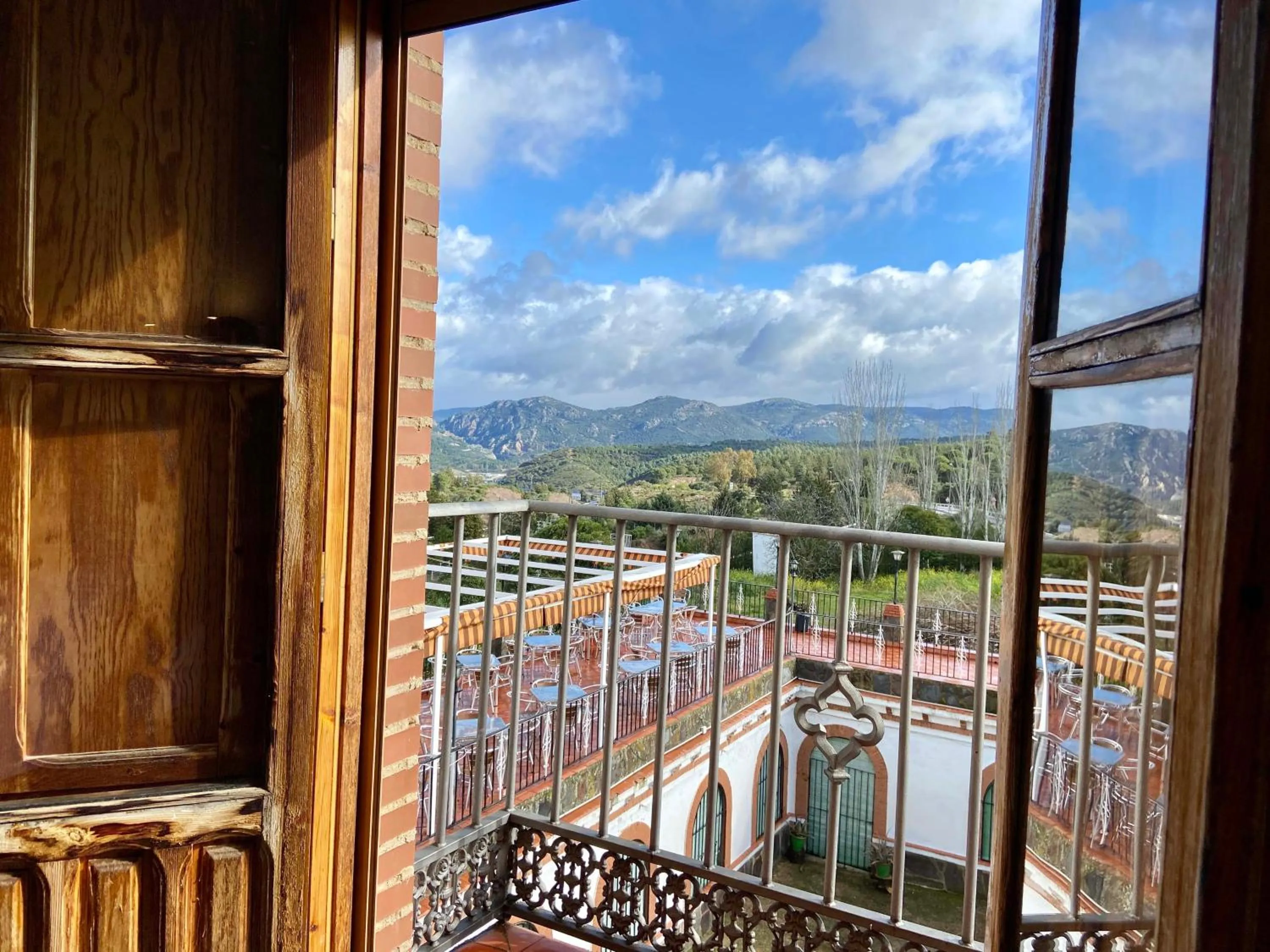 View (from property/room) in El Mesón de Despeñaperros