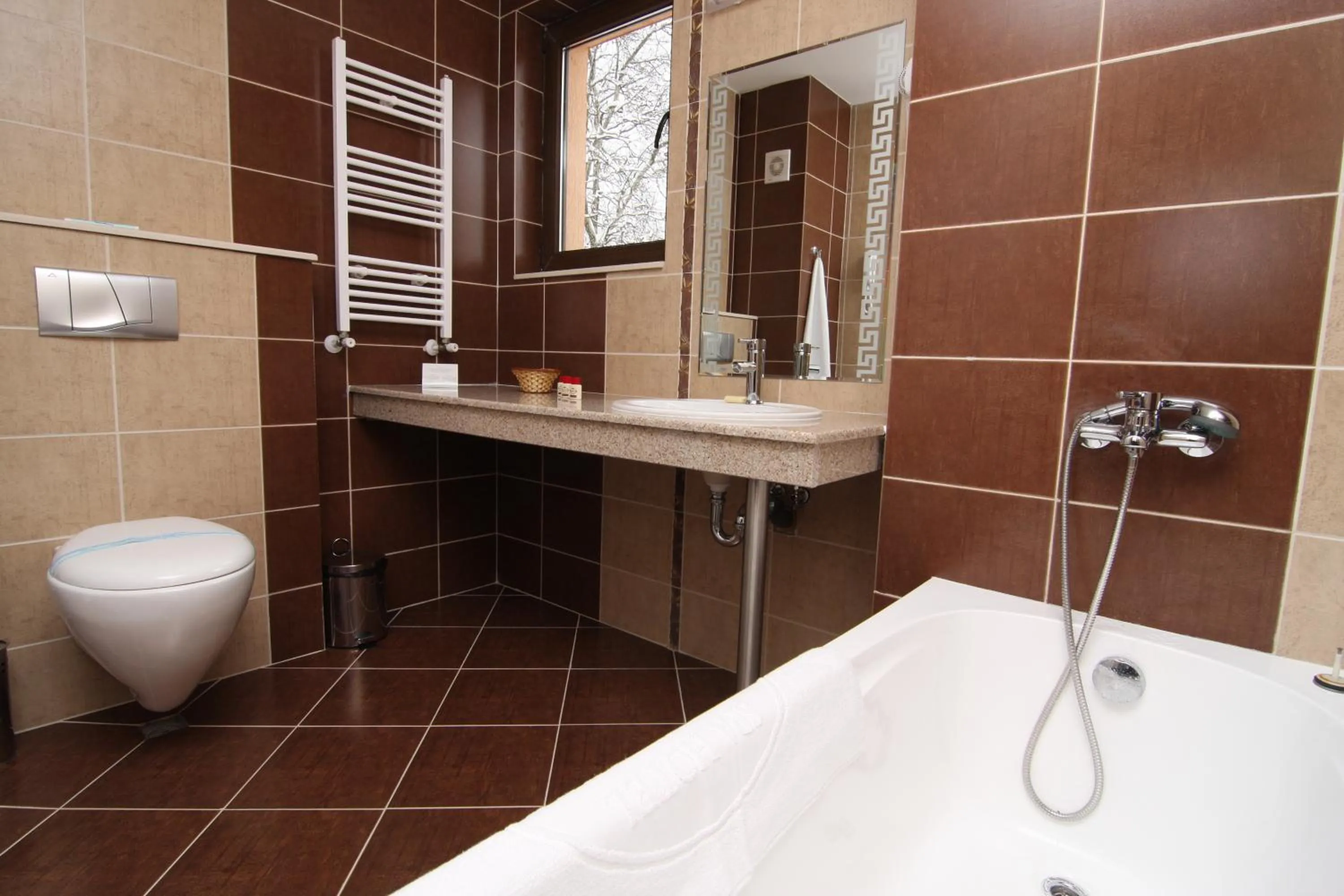 Toilet in SPA Hotel Medicus