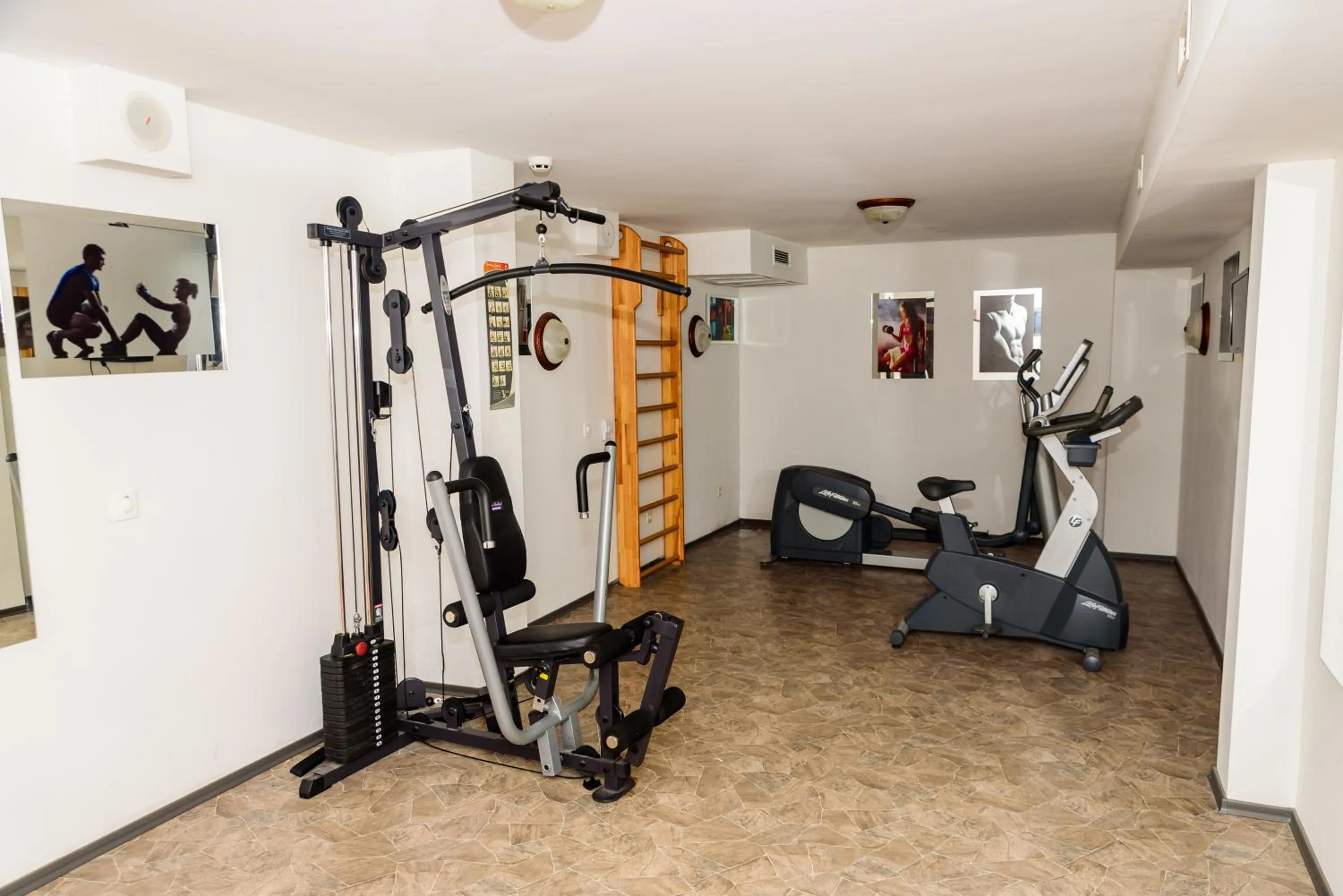 Fitness centre/facilities in SPA Hotel Medicus