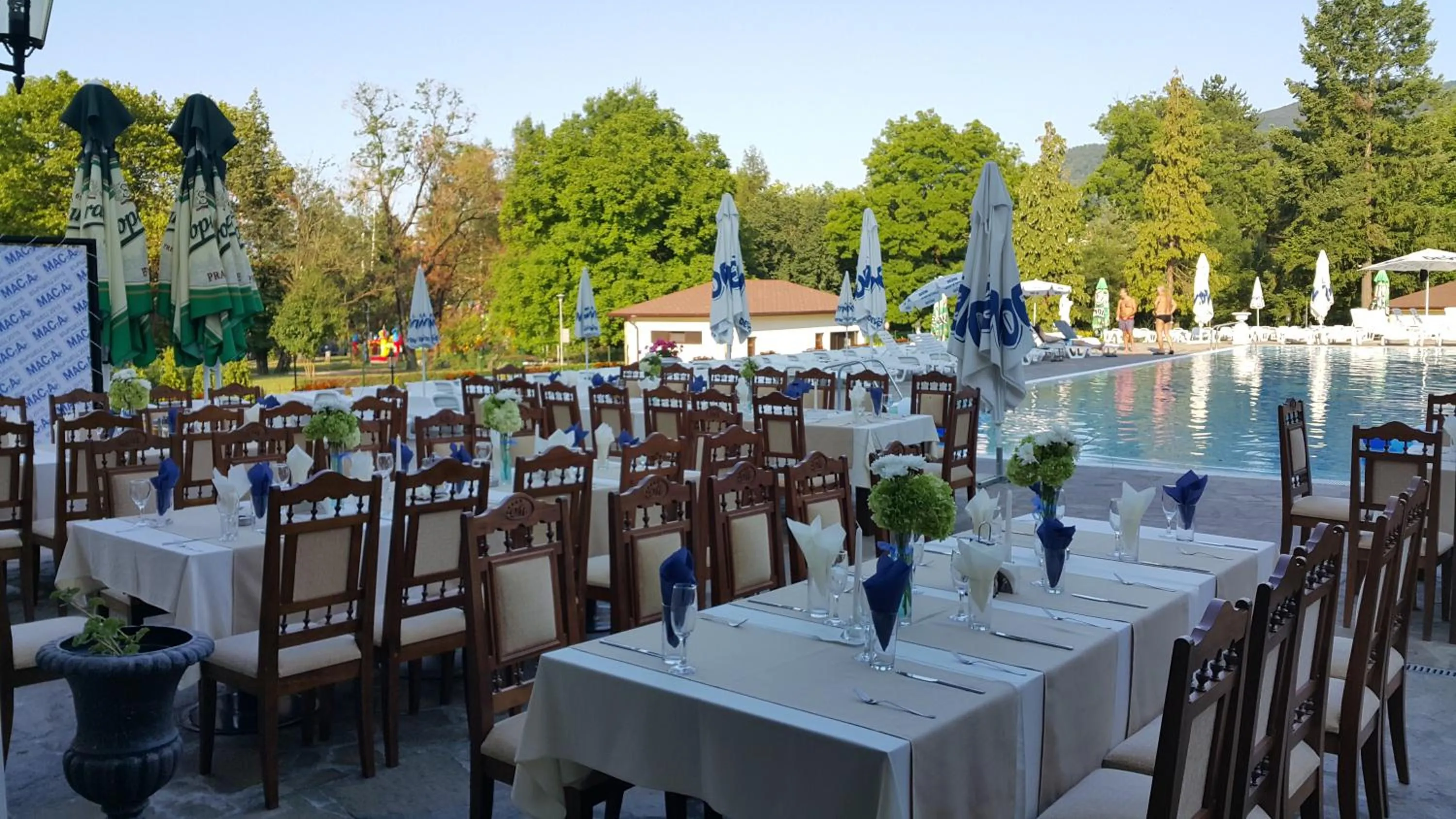 Restaurant/places to eat in SPA Hotel Medicus