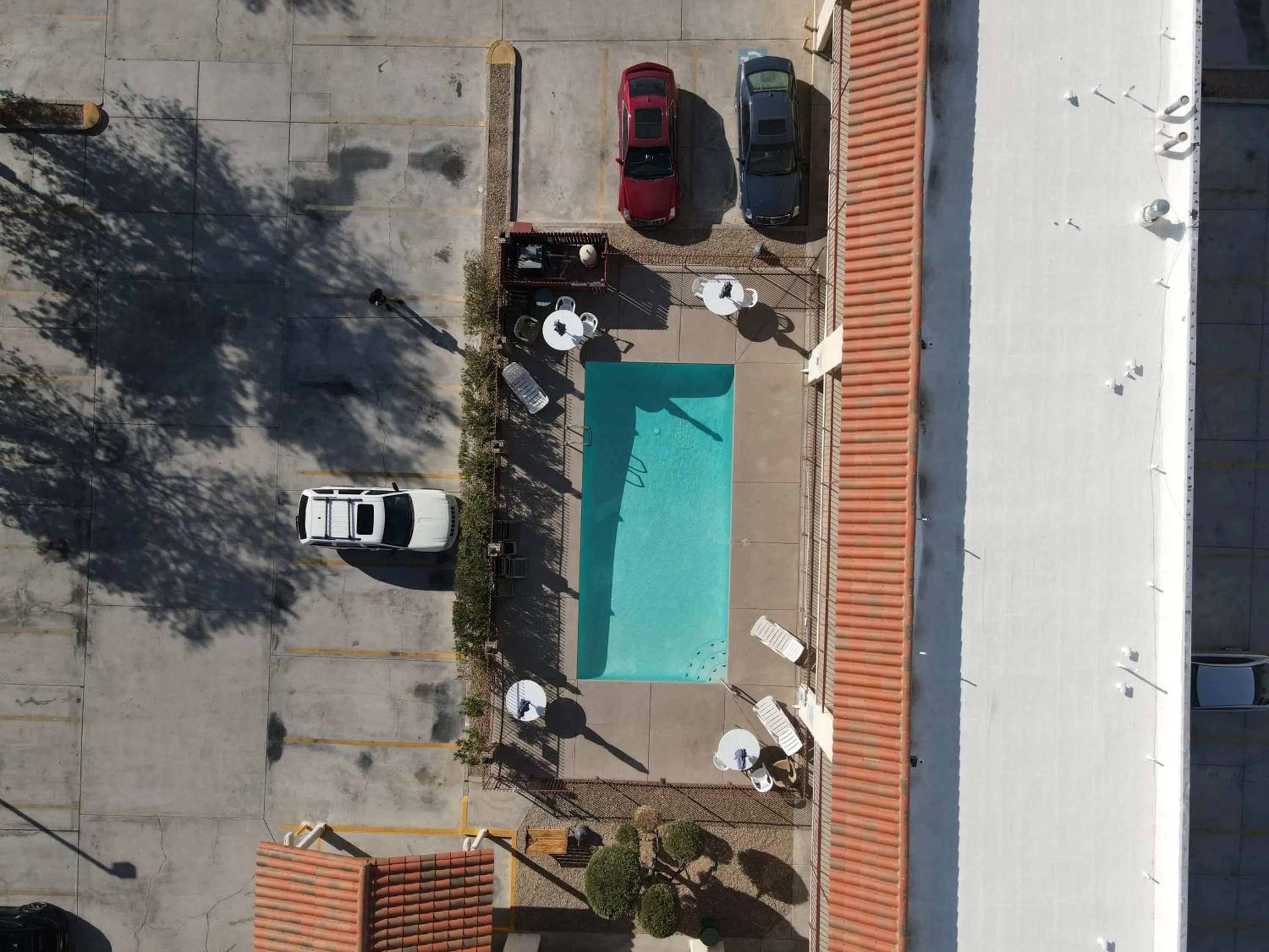 Bird's eye view in Sway Hotel