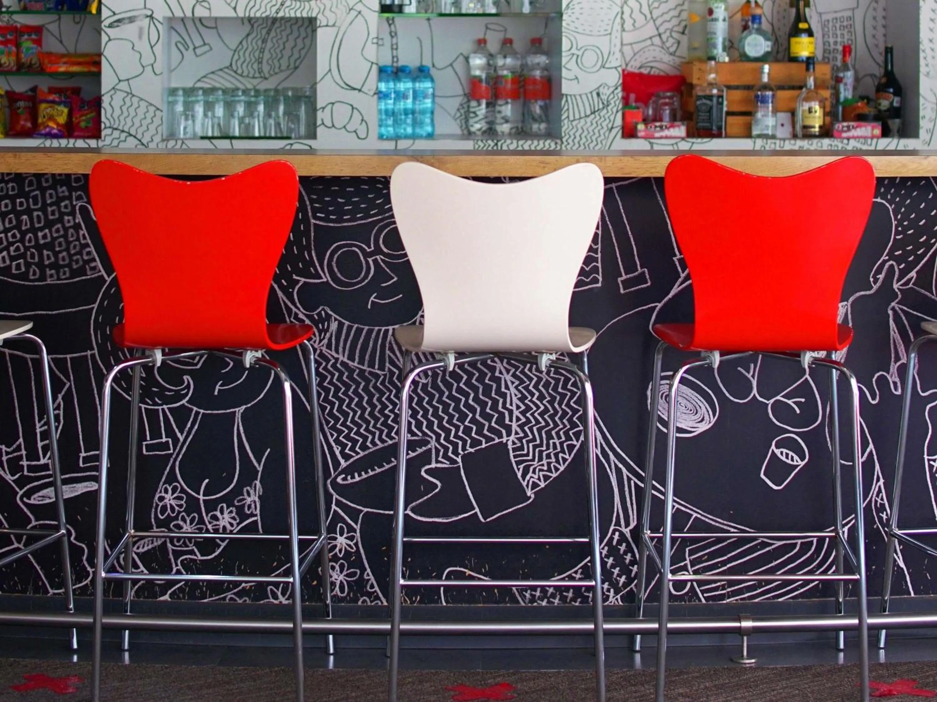 Lounge or bar in Ibis Mexico Perinorte