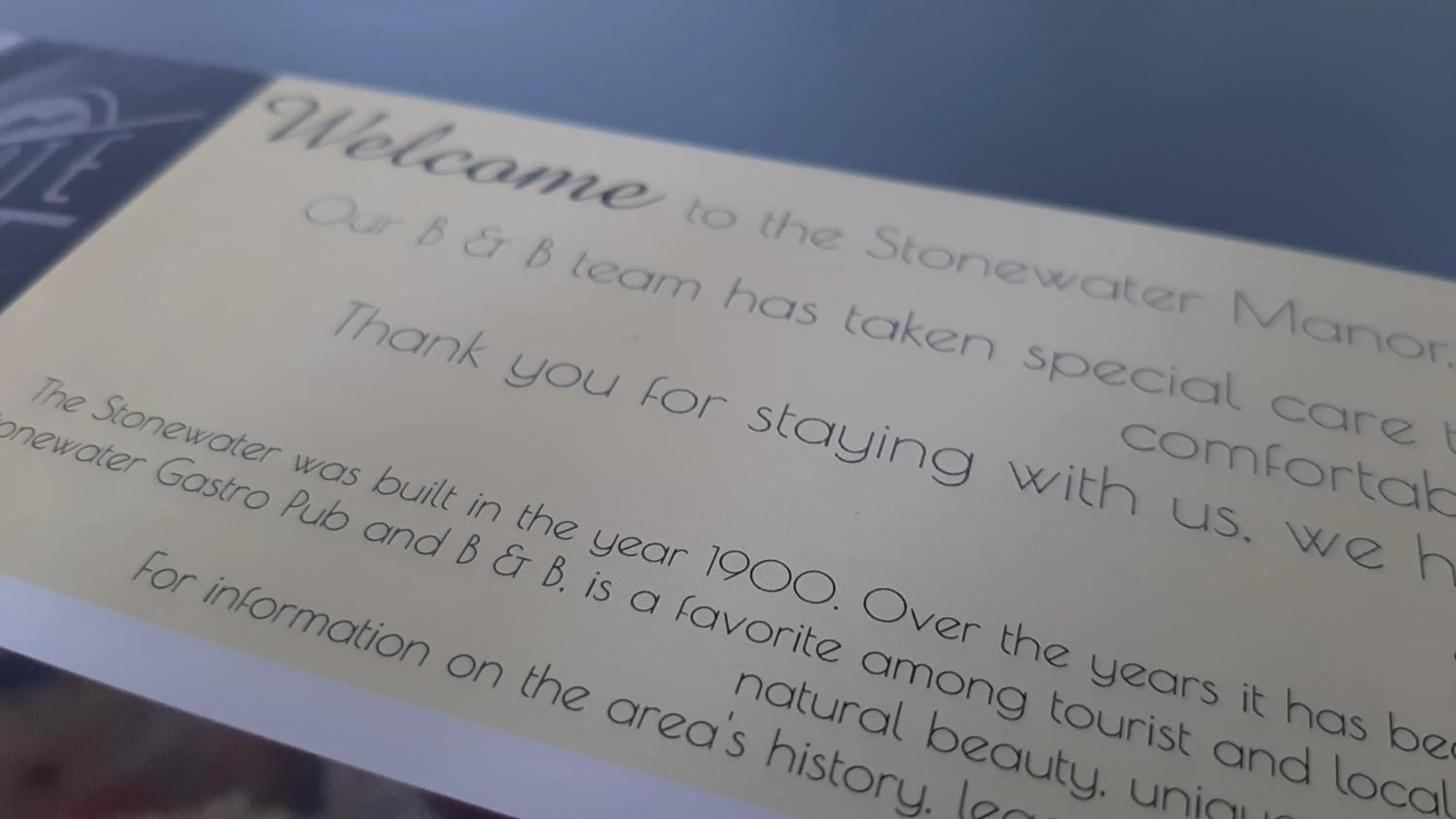 Bedroom in Stonewater Manor B&B