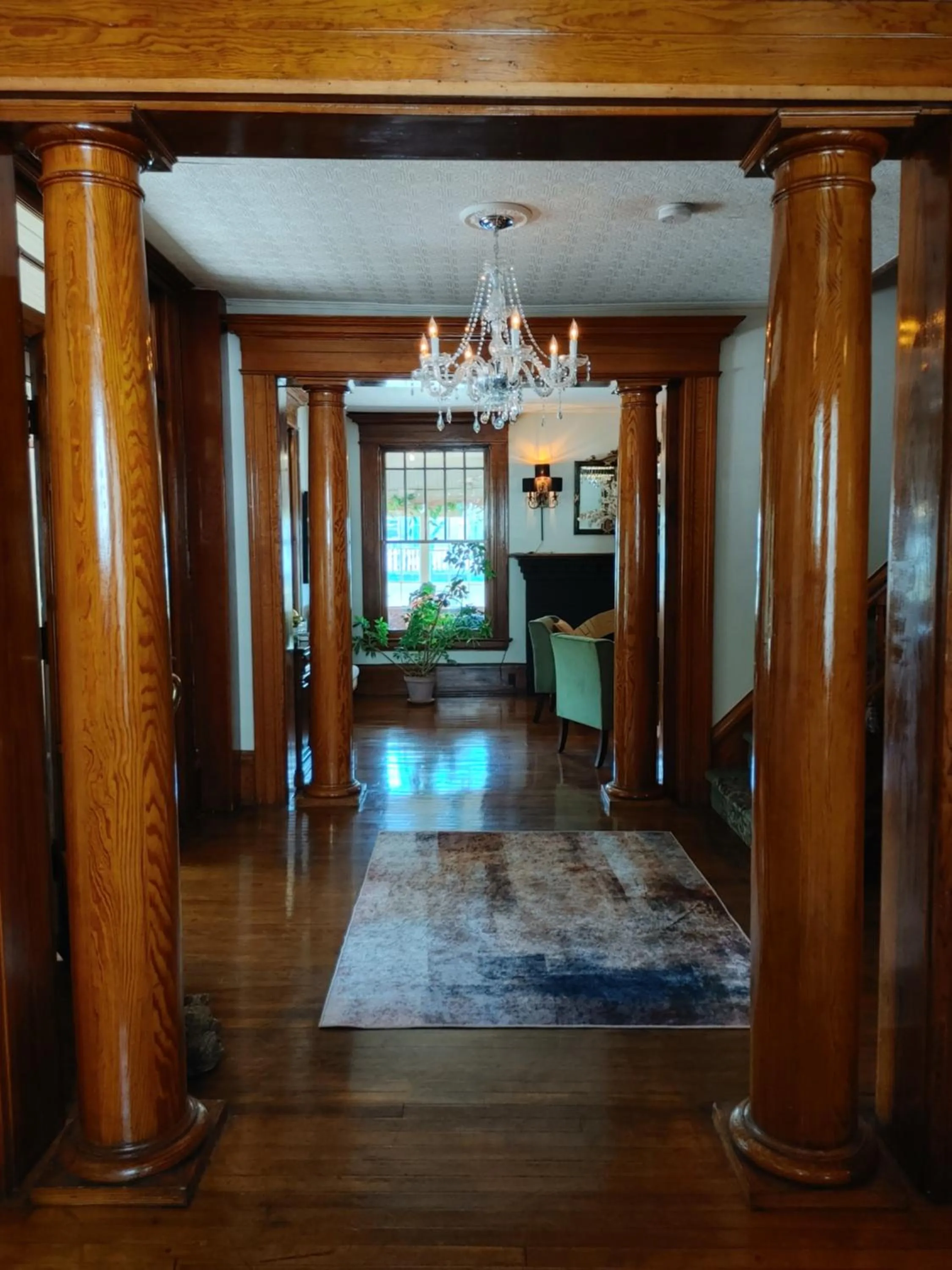 Lobby or reception in Stonewater Manor B&B