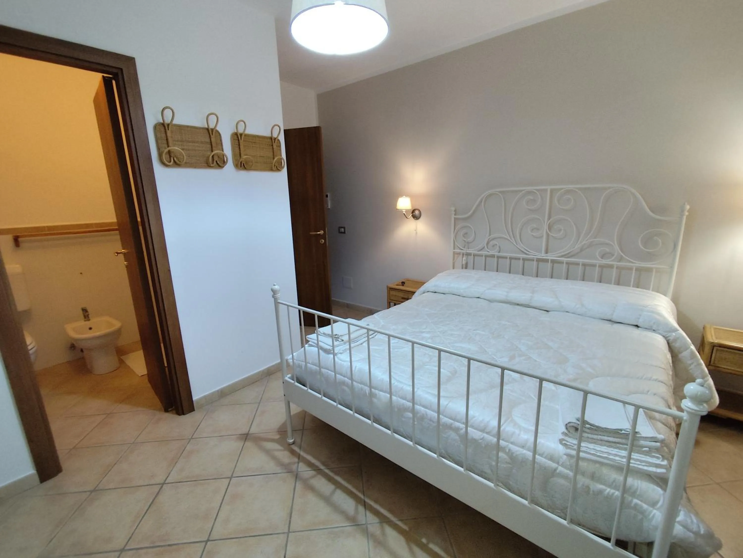 Bed in Villa Cristina