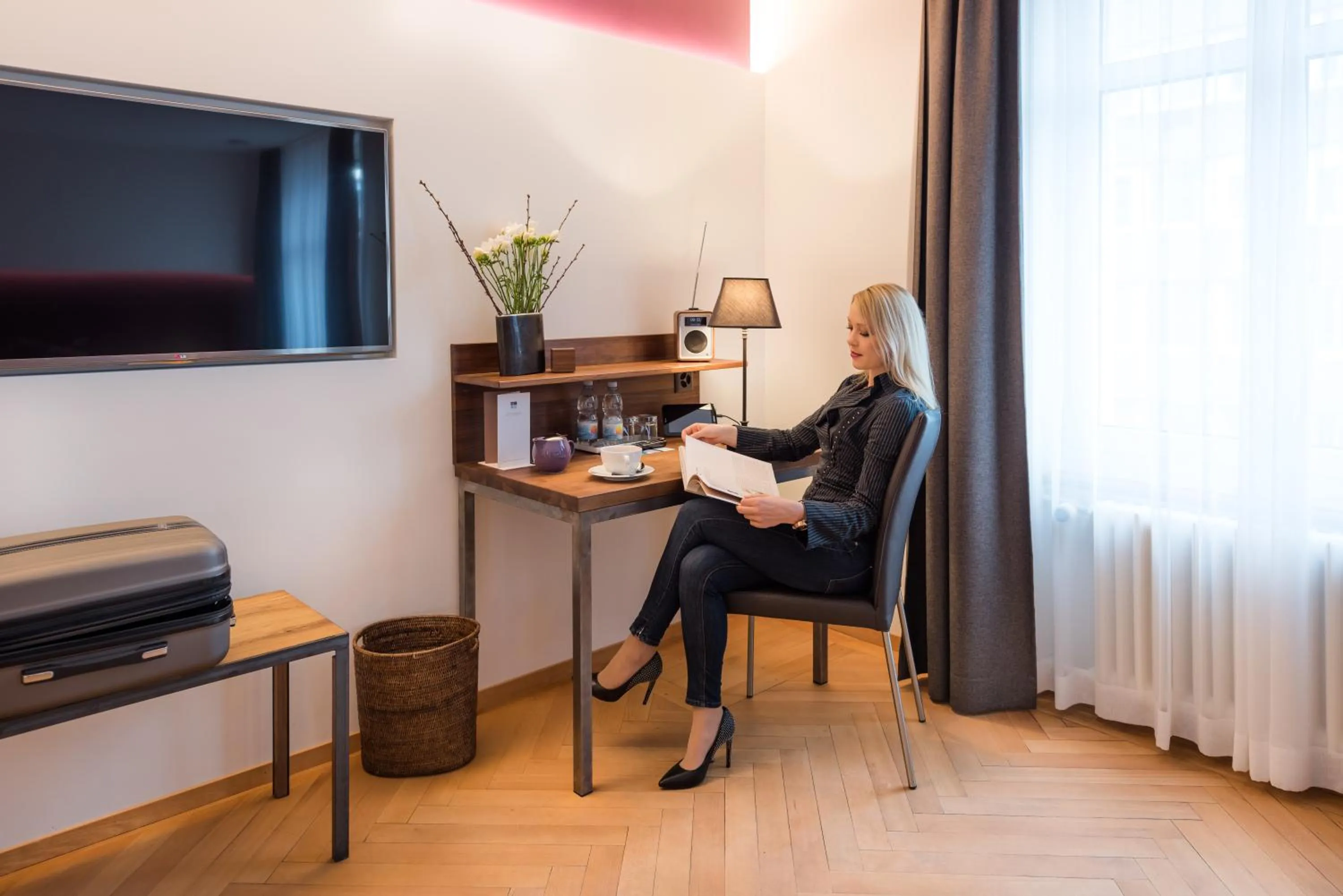 Seating area in Boutique Hotel NI-MO