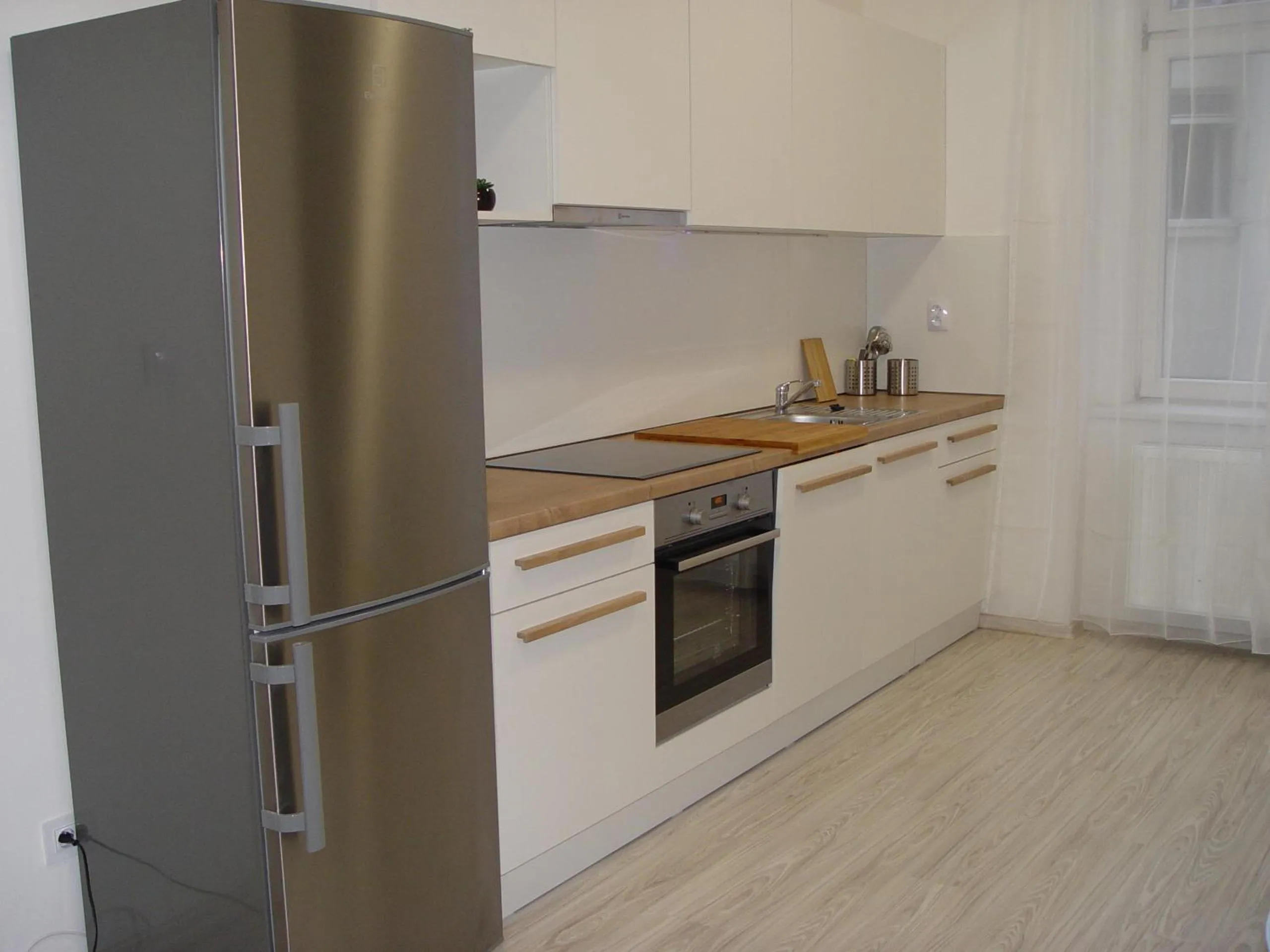 Kitchen or kitchenette in Neklanova Apartments