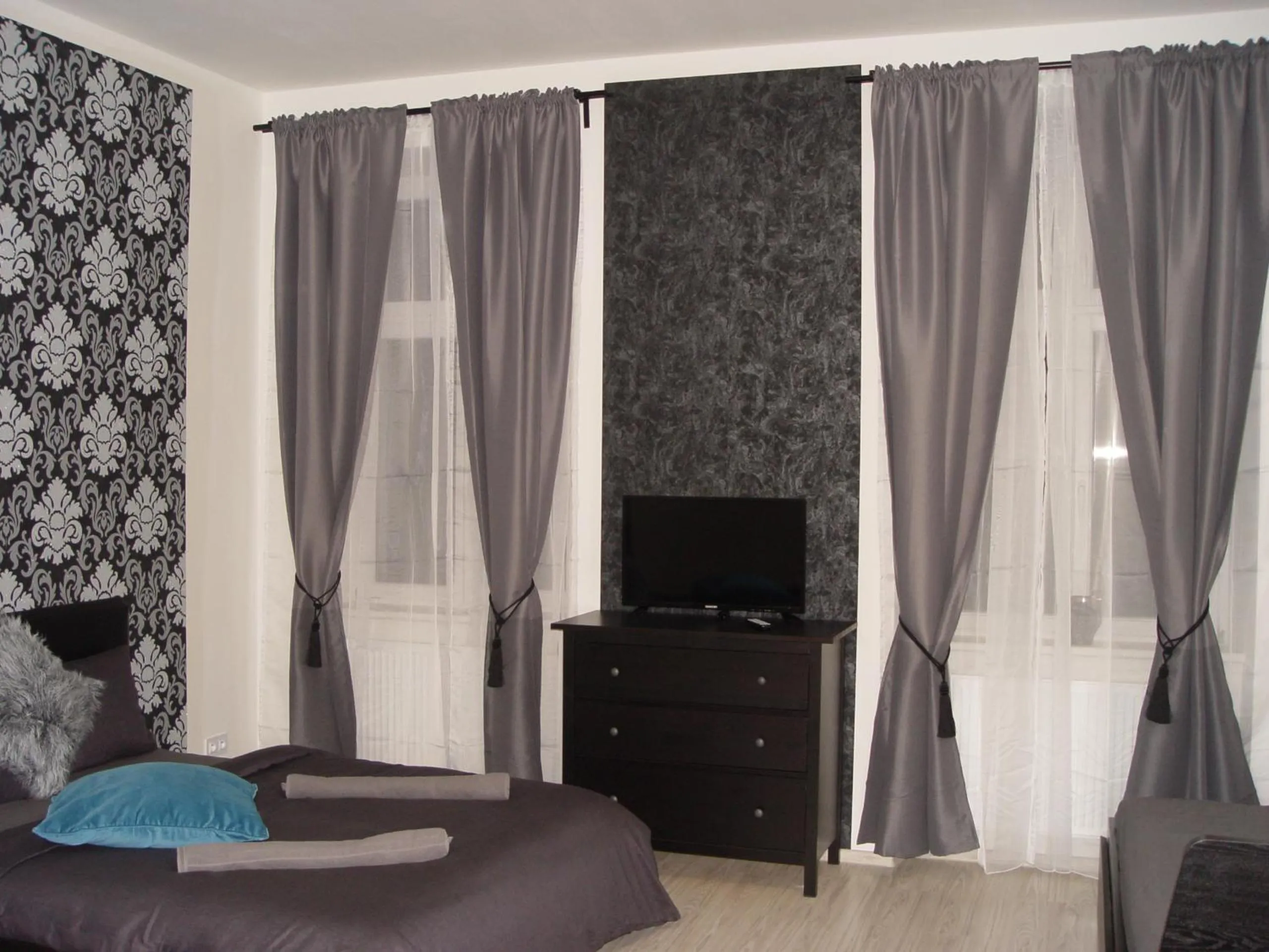 Bedroom, Bed in Neklanova Apartments