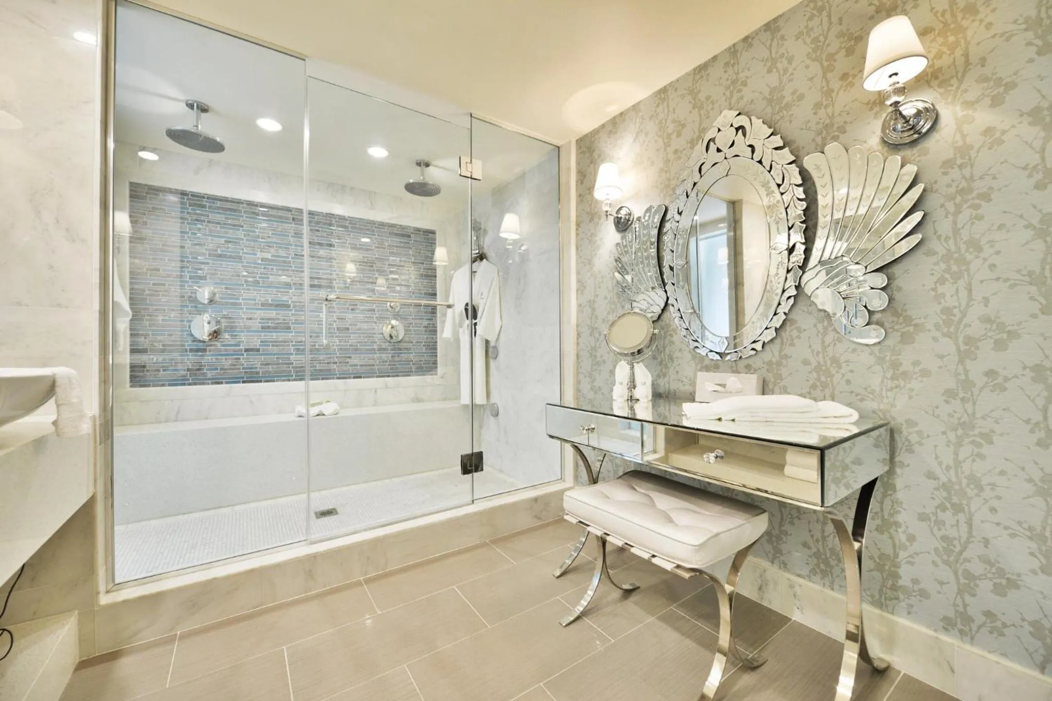 Bathroom in voco Laguna Hills by IHG
