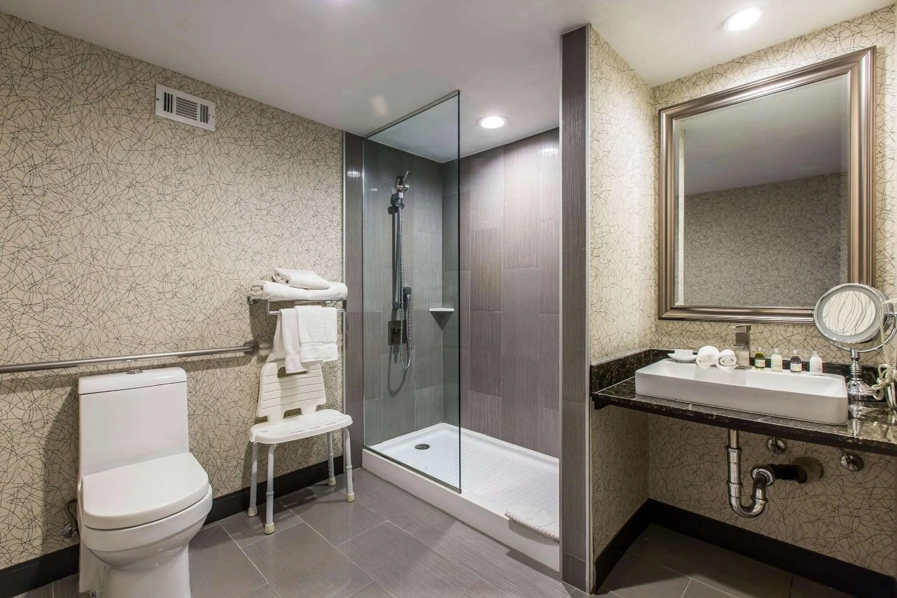 Bathroom in voco Laguna Hills by IHG
