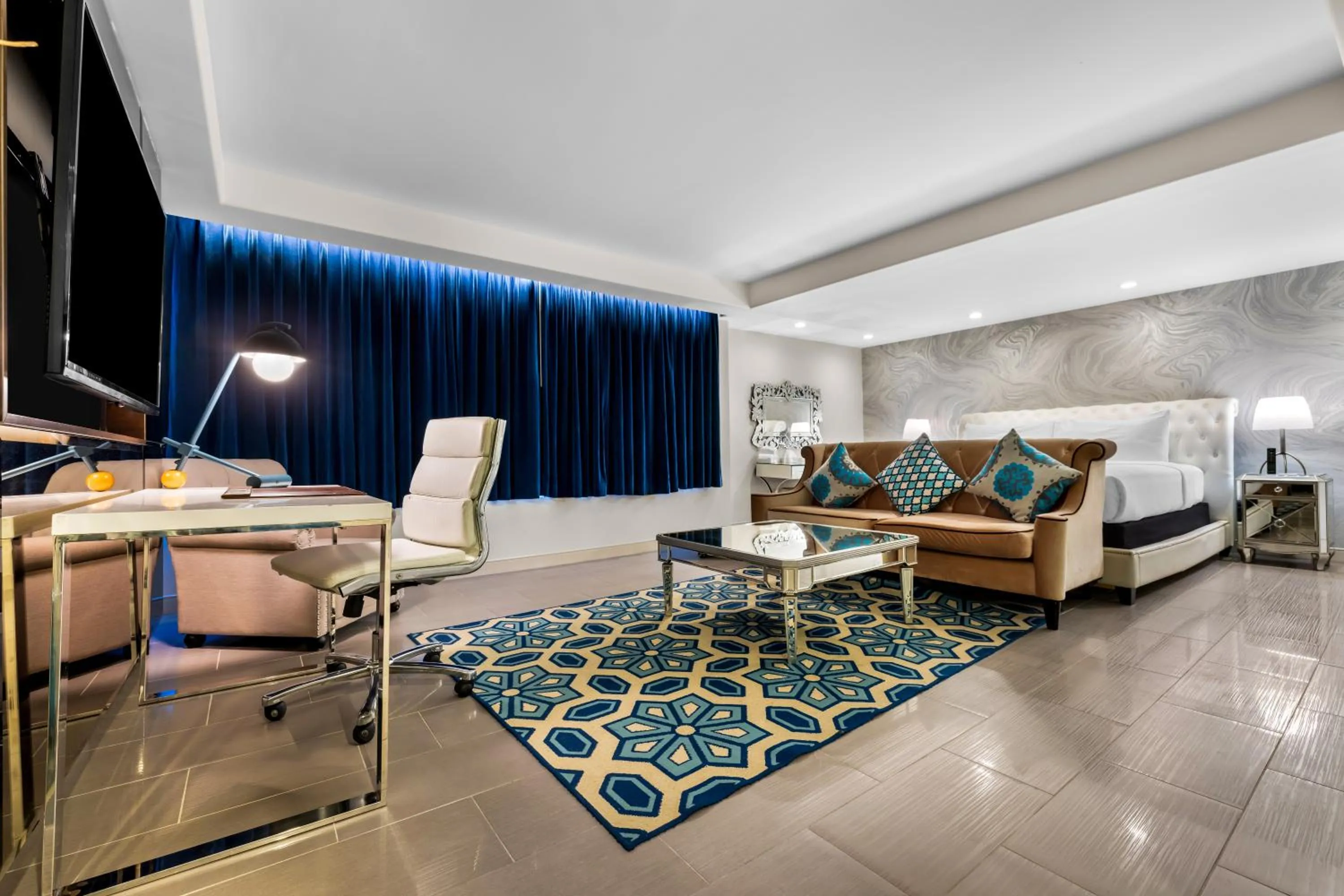 Seating area in voco Laguna Hills by IHG