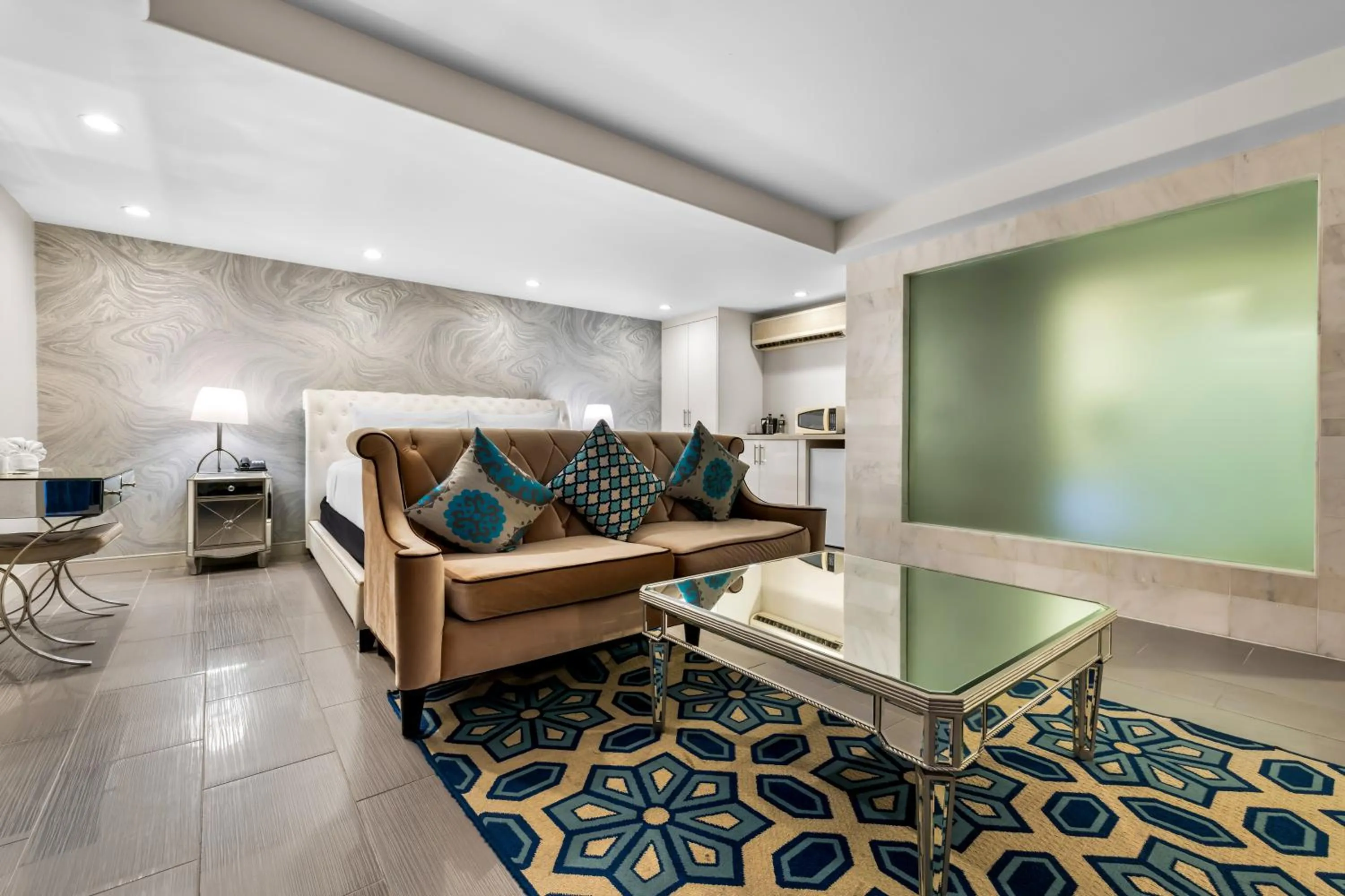 Seating area in voco Laguna Hills by IHG