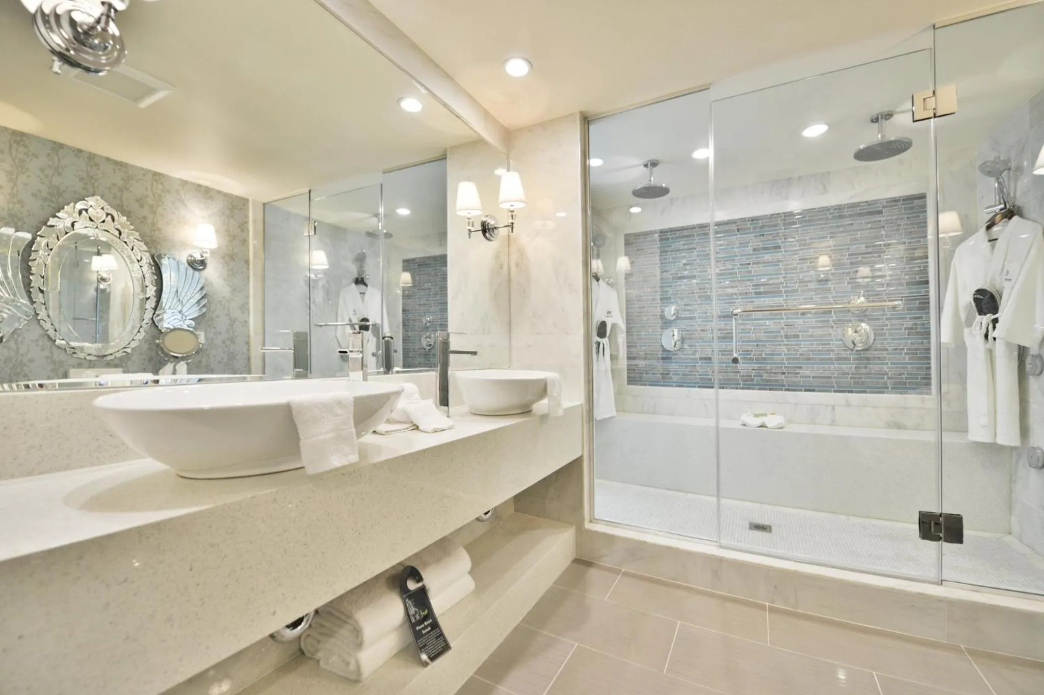 Bathroom in voco Laguna Hills by IHG