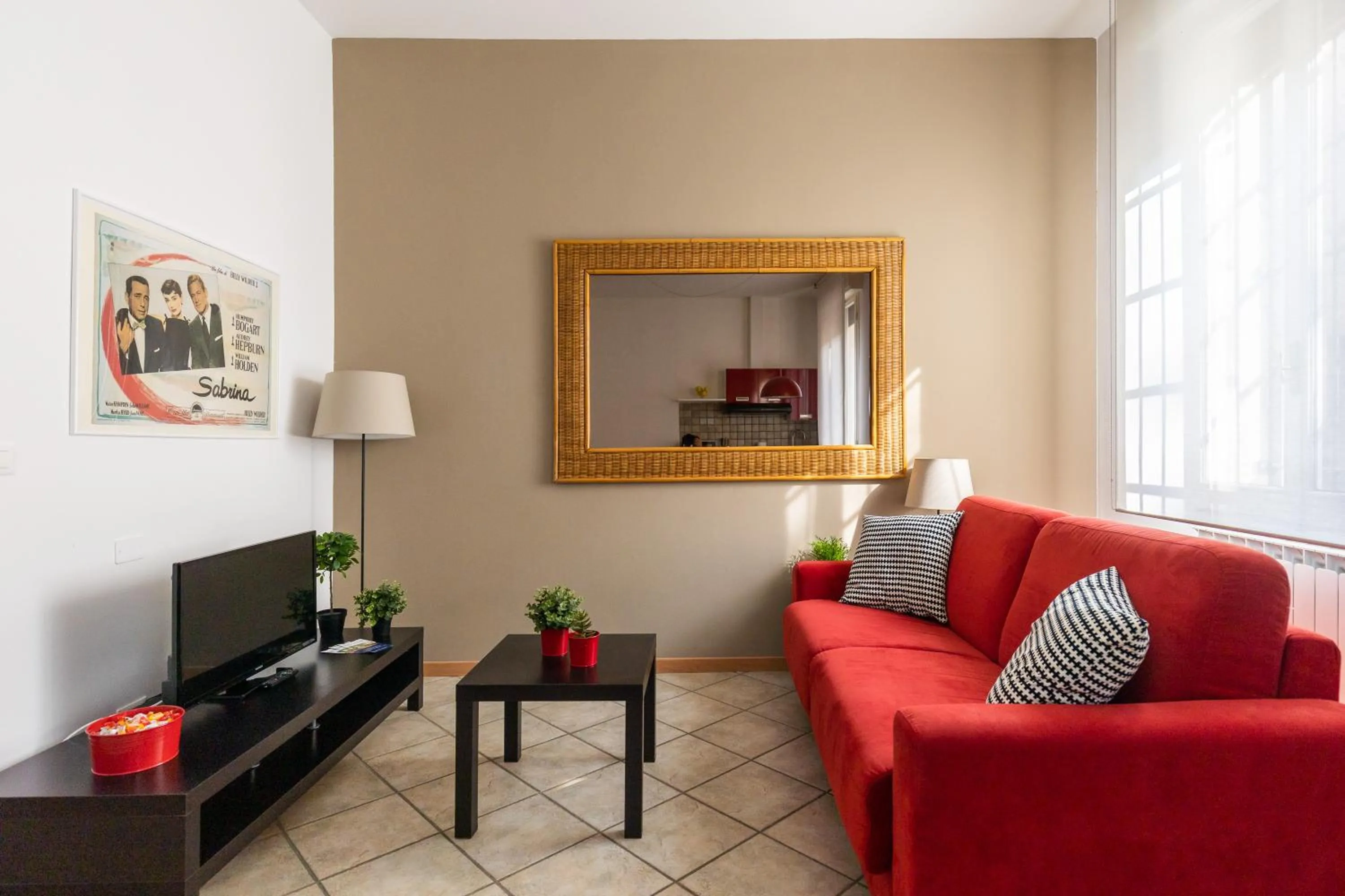 Living room in Portobello Apartments
