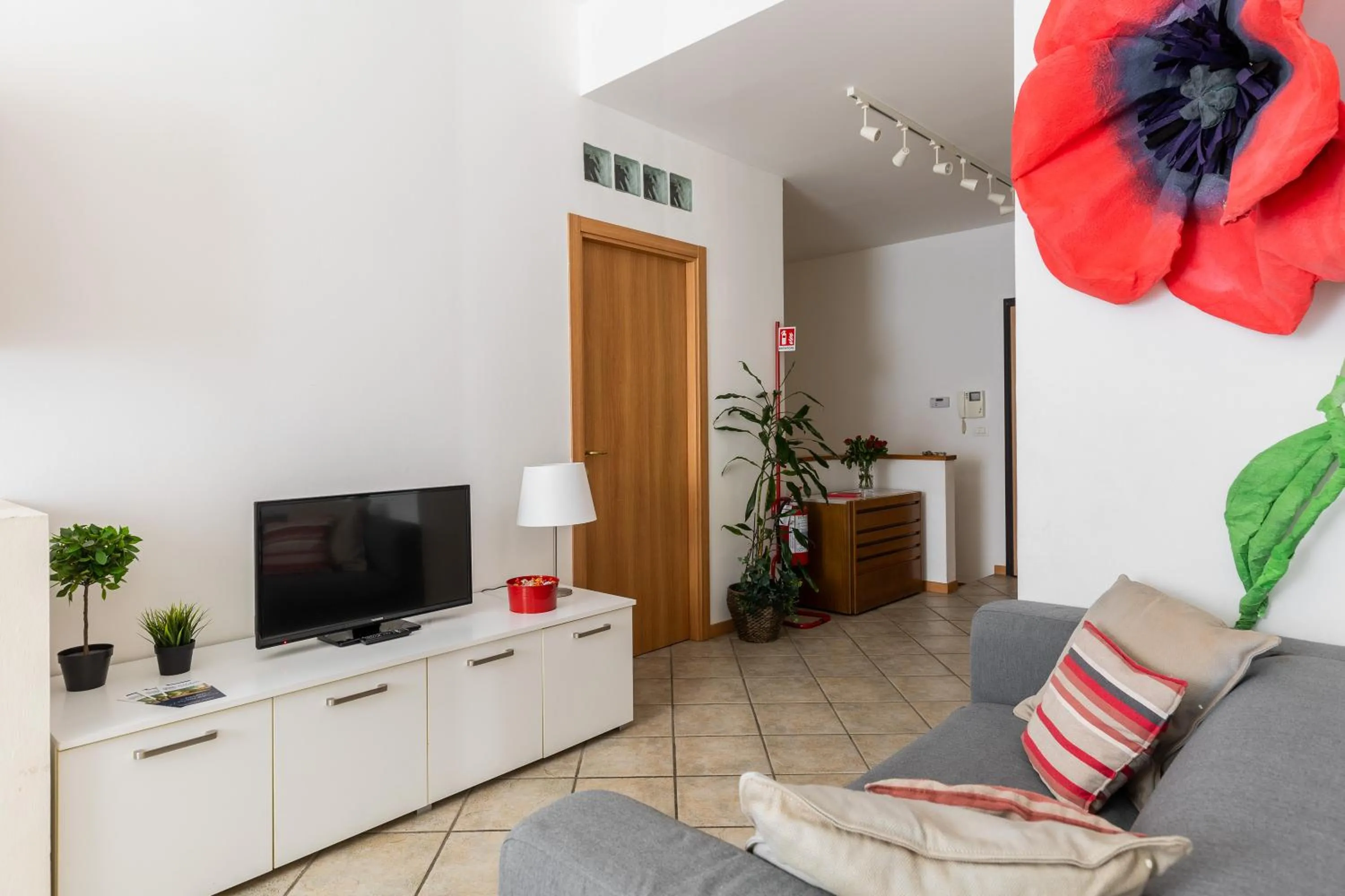Living room in Portobello Apartments