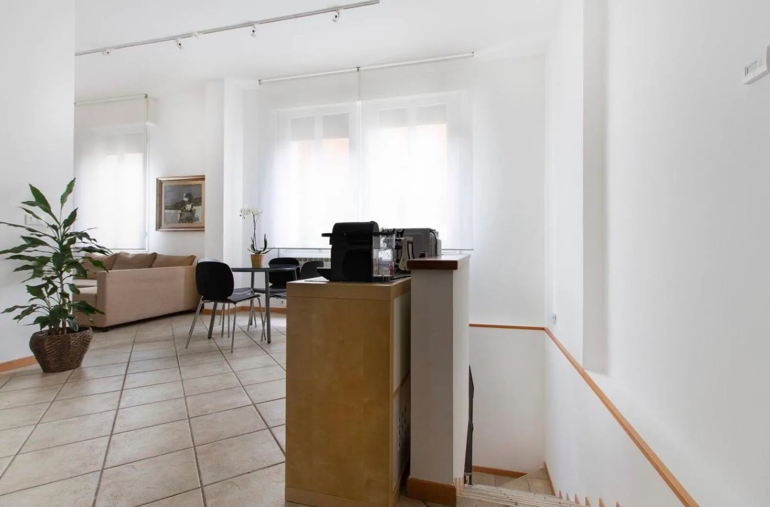 Living room in Portobello Apartments