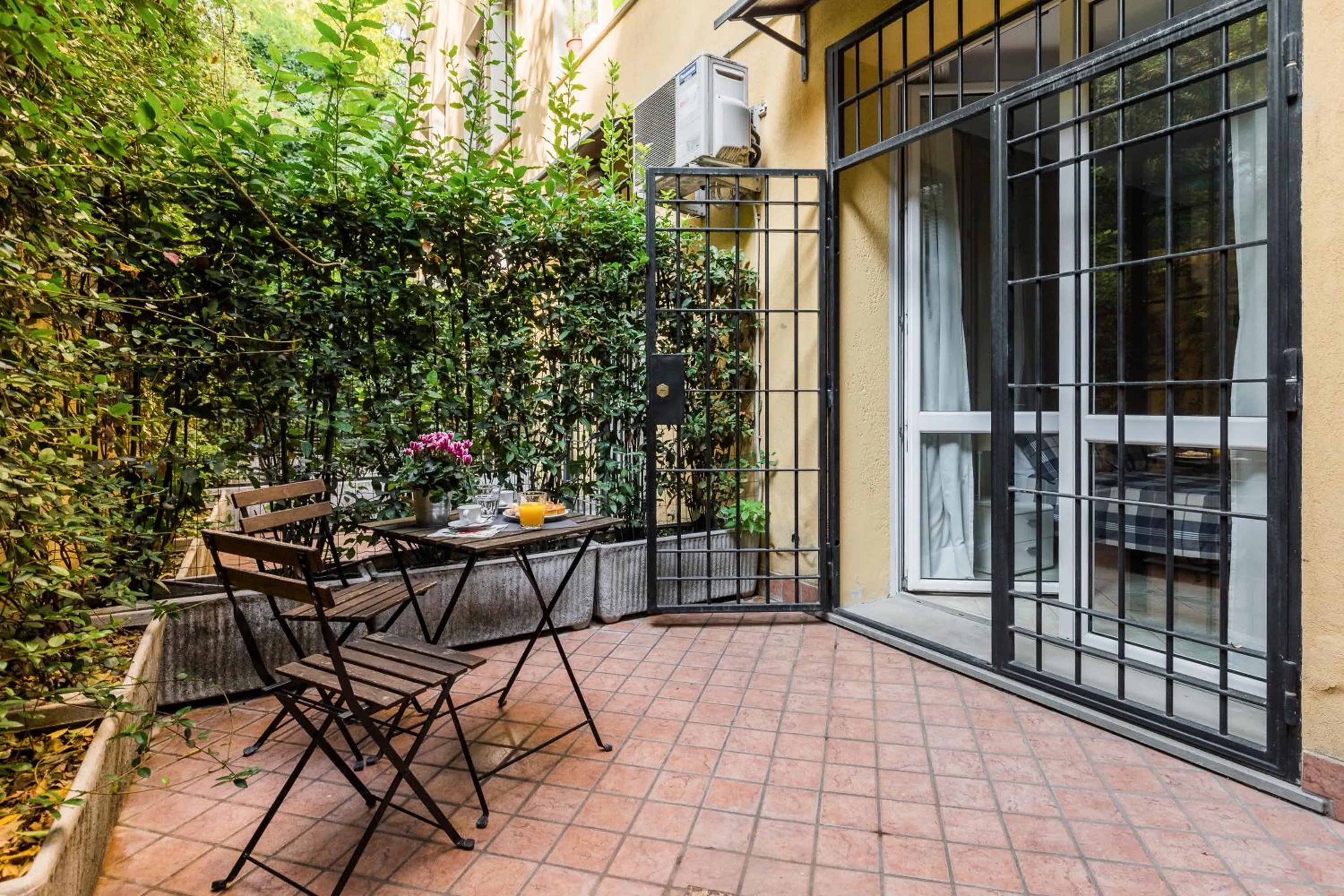 Patio in Portobello Apartments